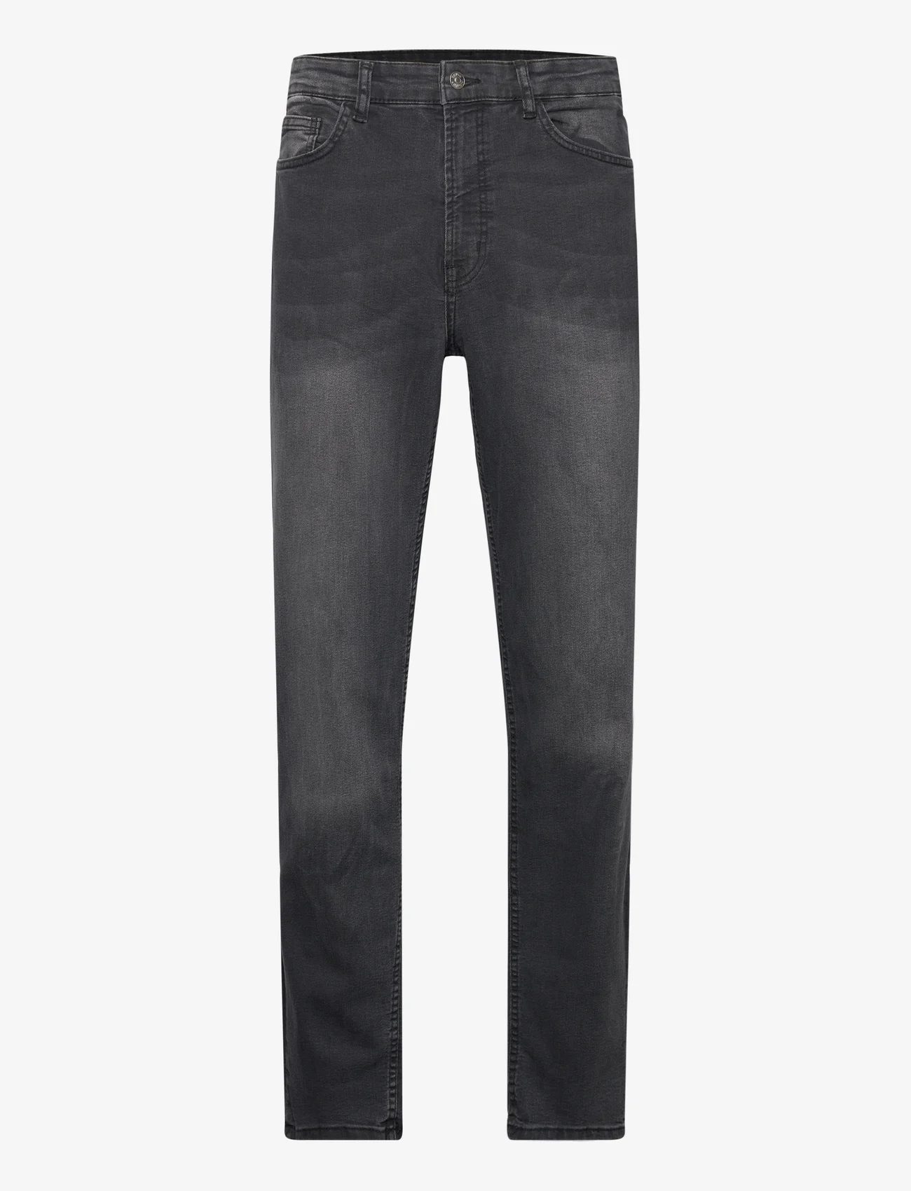 Denim project - DPRECYCLED CARROT JEANS - tapered jeans - black stone wash - 0