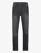 DPRECYCLED CARROT JEANS - BLACK STONE WASH