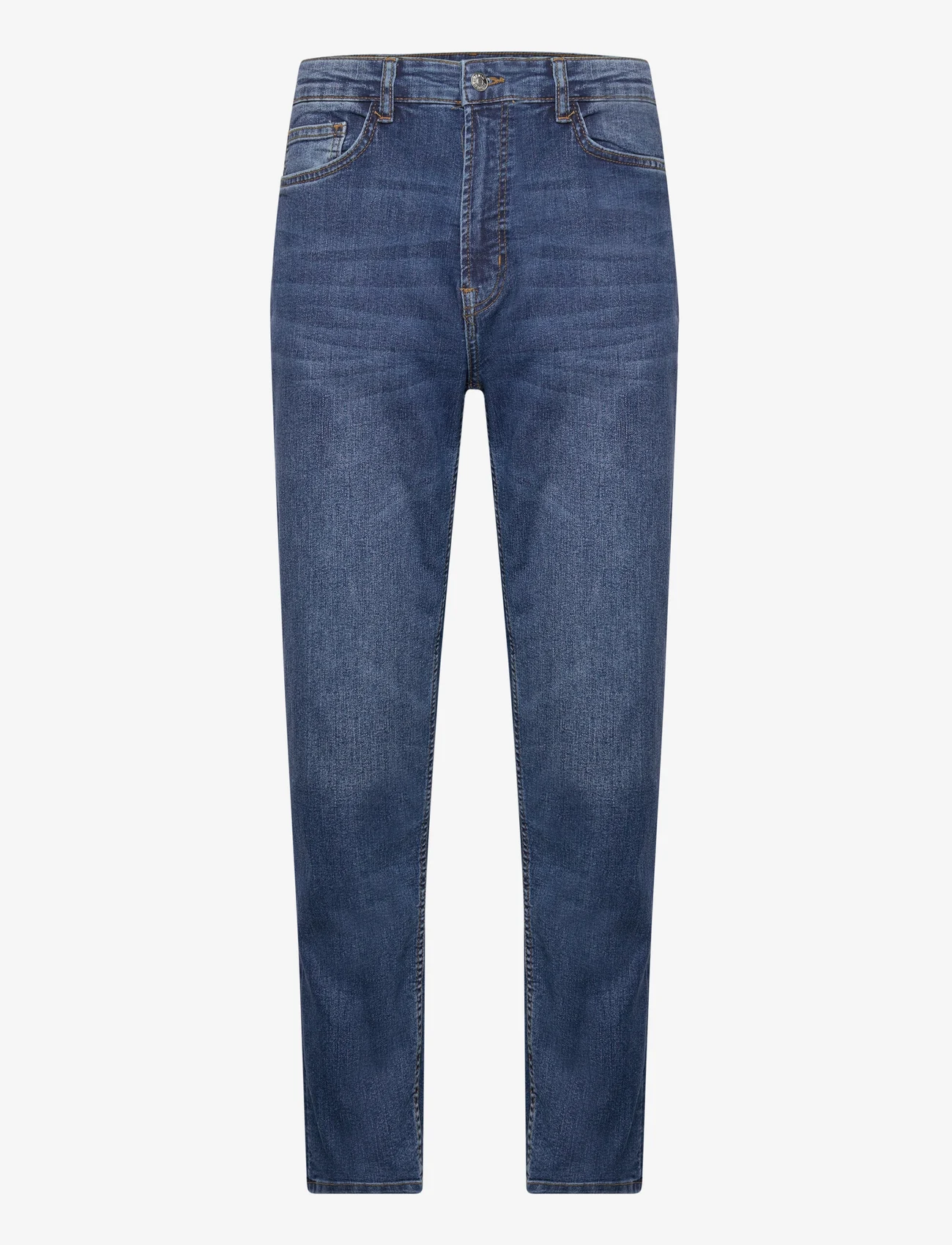 Denim project - DPRECYCLED CARROT JEANS - tapered jeans - medium stone wash - 0