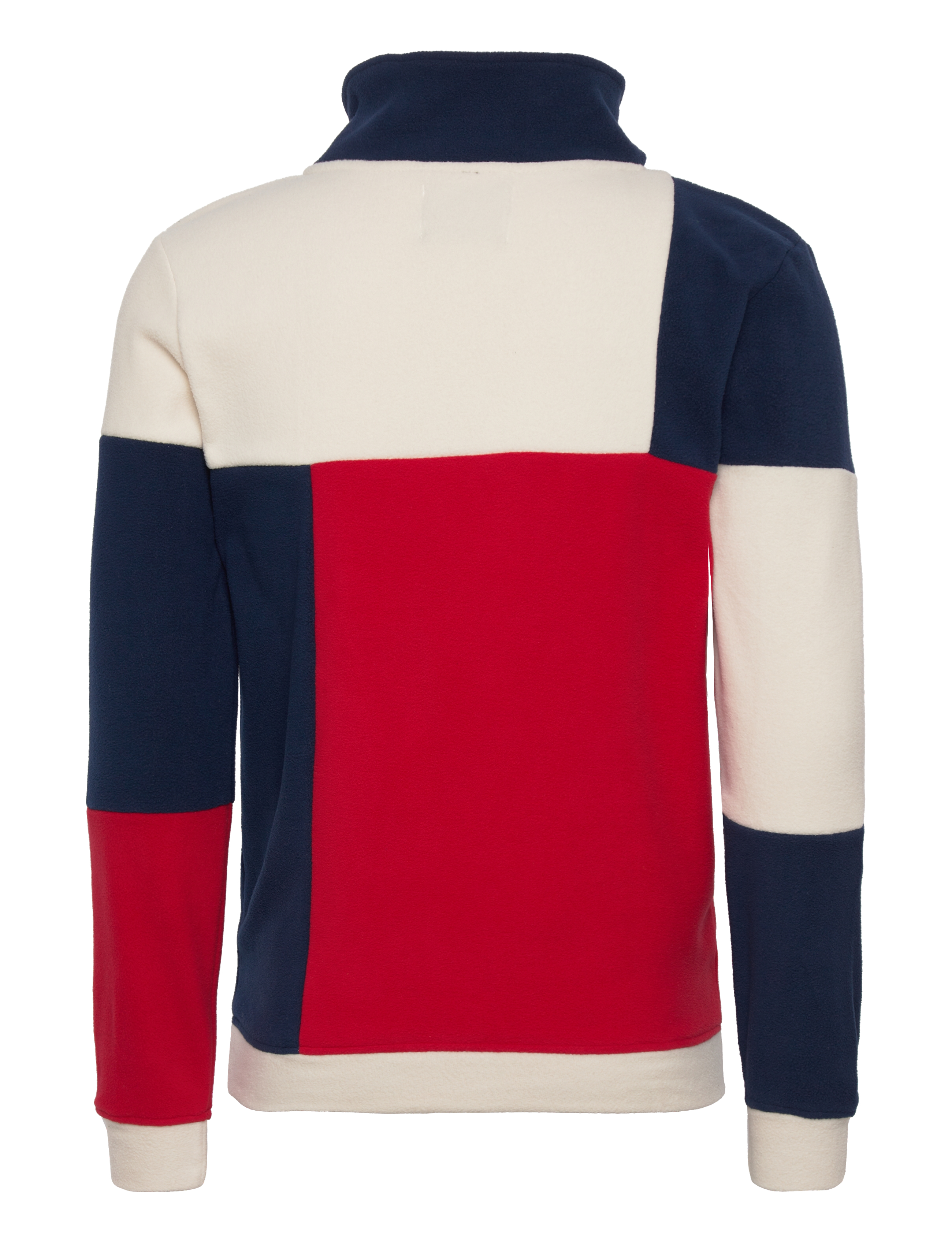 Denim project - DPCOLOR BLOCK HALF ZIP FLEECE - pageant blue - 1