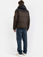 Denim project - NEW SOHEL HOOD JACKET - winter jackets - 488 demitasse brown - 4