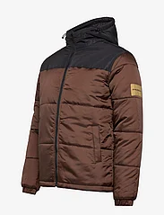 Denim project - NEW SOHEL HOOD JACKET - winter jackets - 488 demitasse brown - 2