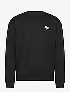 DPGolfcourse Print Sweatshirt - BLACK