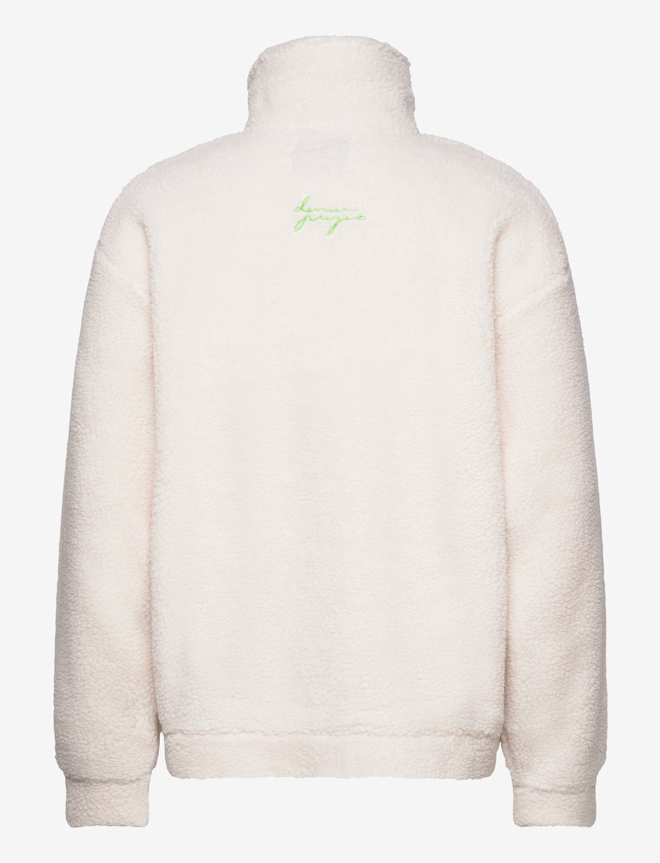 Denim Project - DPCord Detail Teddy Jacket - offwhite jet stream - 2