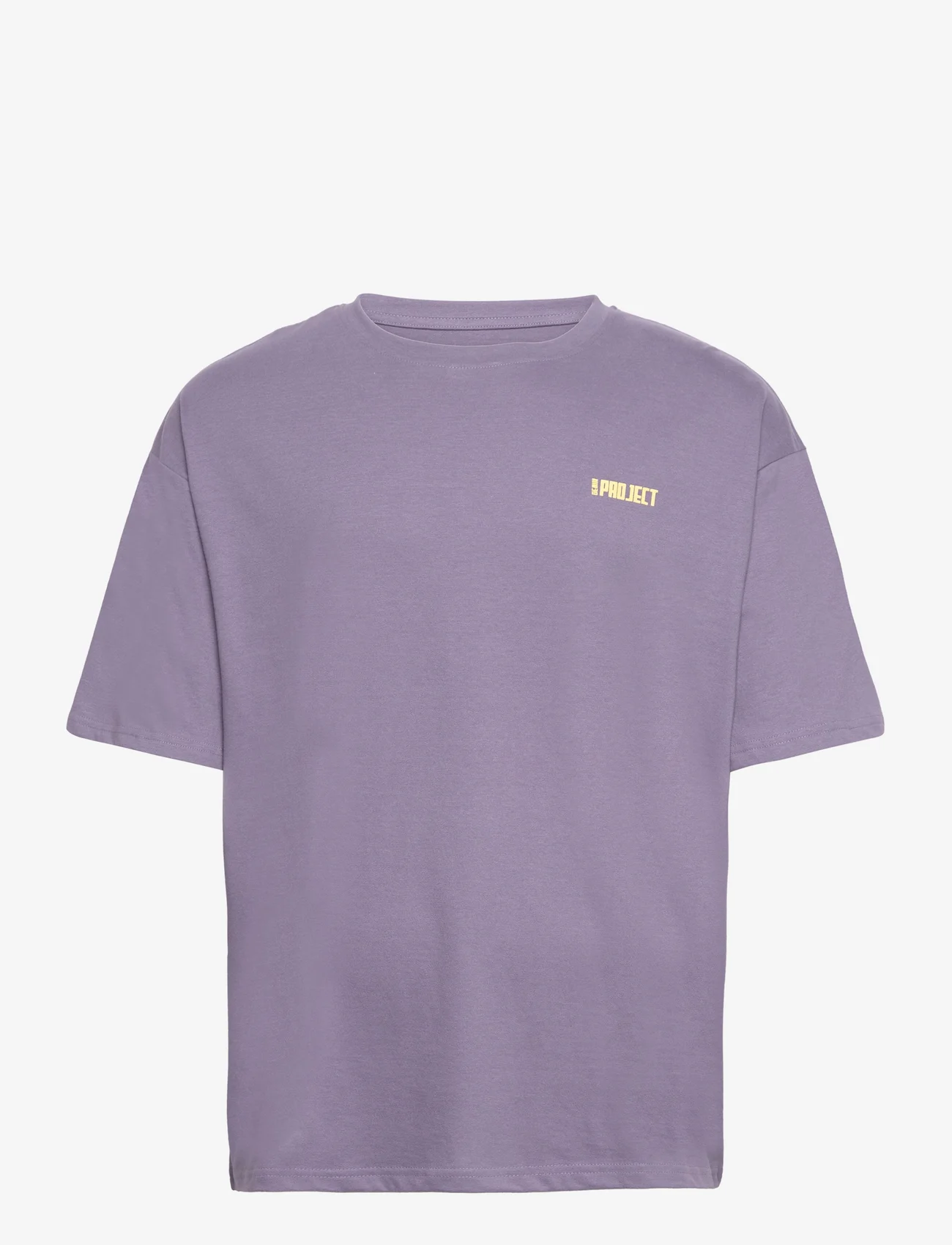 Denim project - DPSignature Print T-Shirt - lägsta priserna - cadet purple - 0