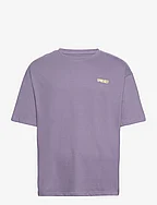 DPSignature Print T-Shirt - CADET PURPLE