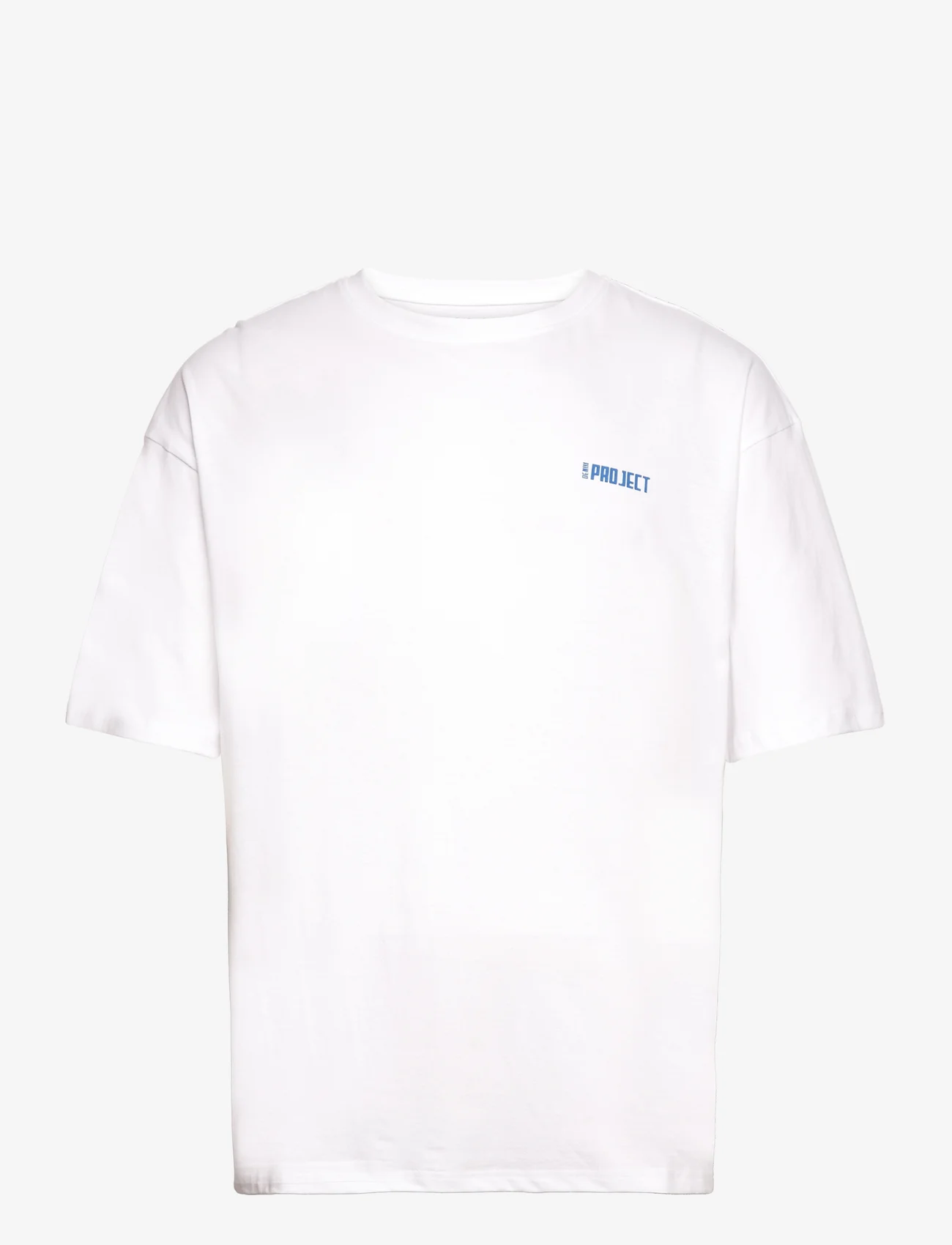 Denim project - DPSignature Print T-Shirt - mažiausios kainos - optic white - 0