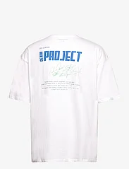 Denim project - DPSignature Print T-Shirt - alhaisimmat hinnat - optic white - 1