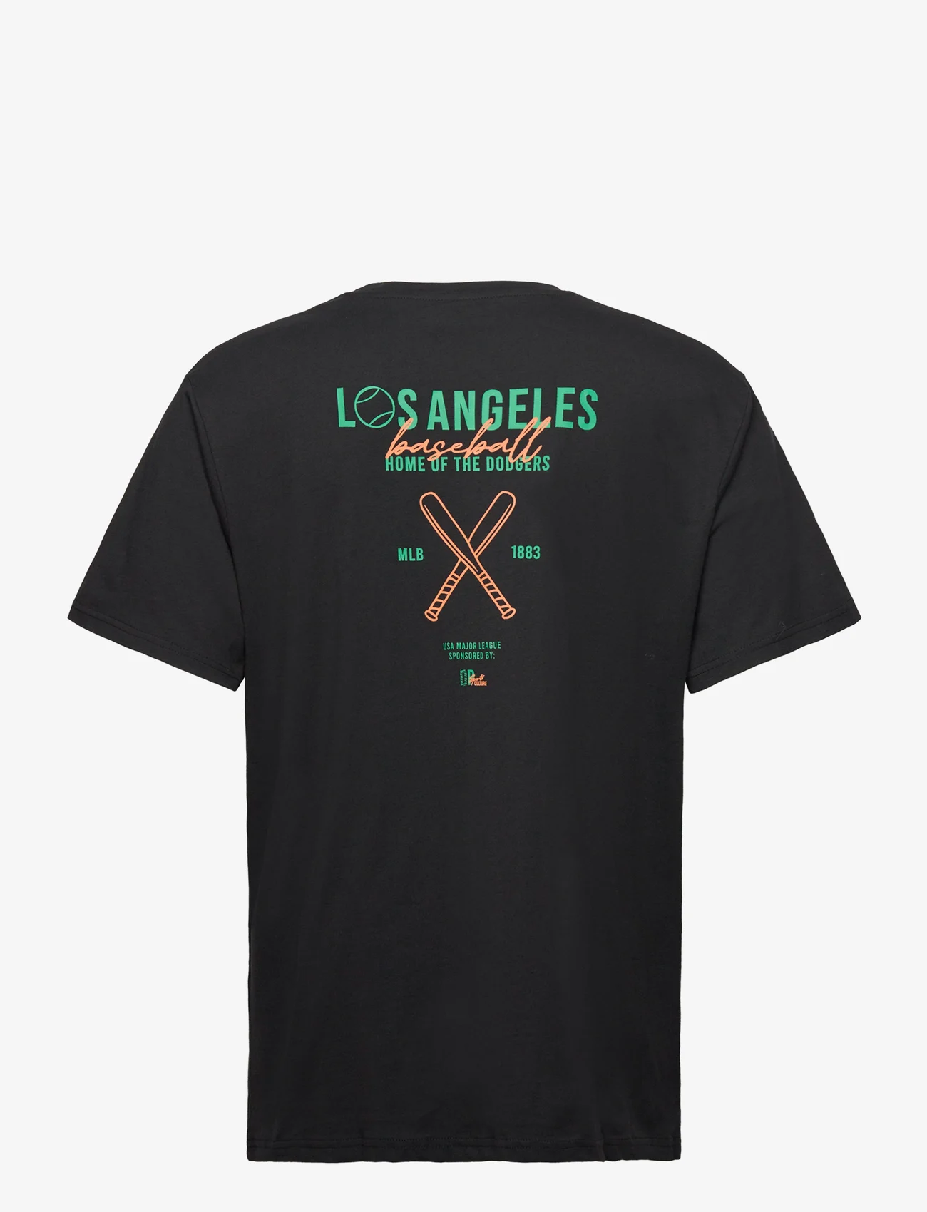 Denim project - DPLos Angeles T-shirt - laveste priser - black - 1
