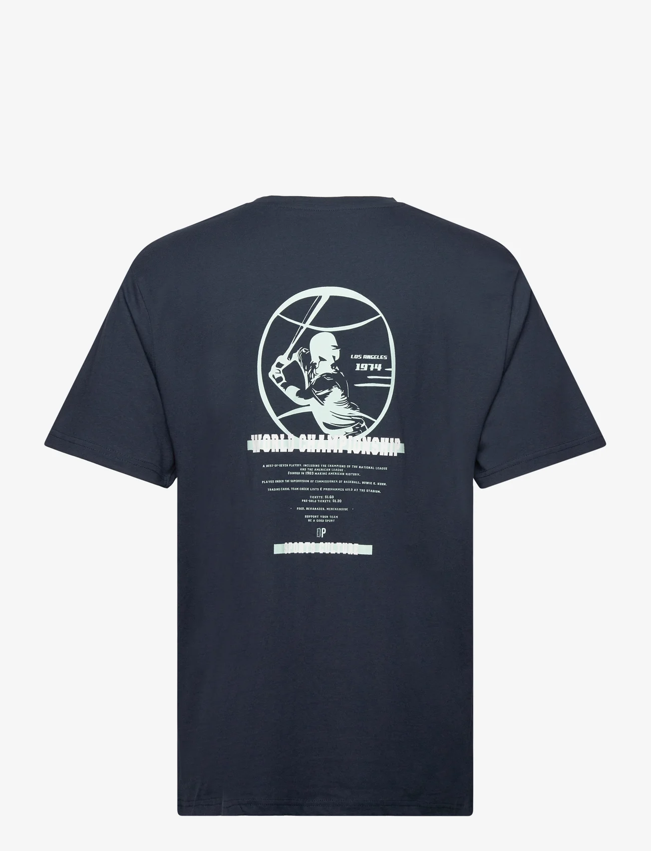 Denim project - DPWorld Championship T-shirt - laveste priser - carbon blue - 1