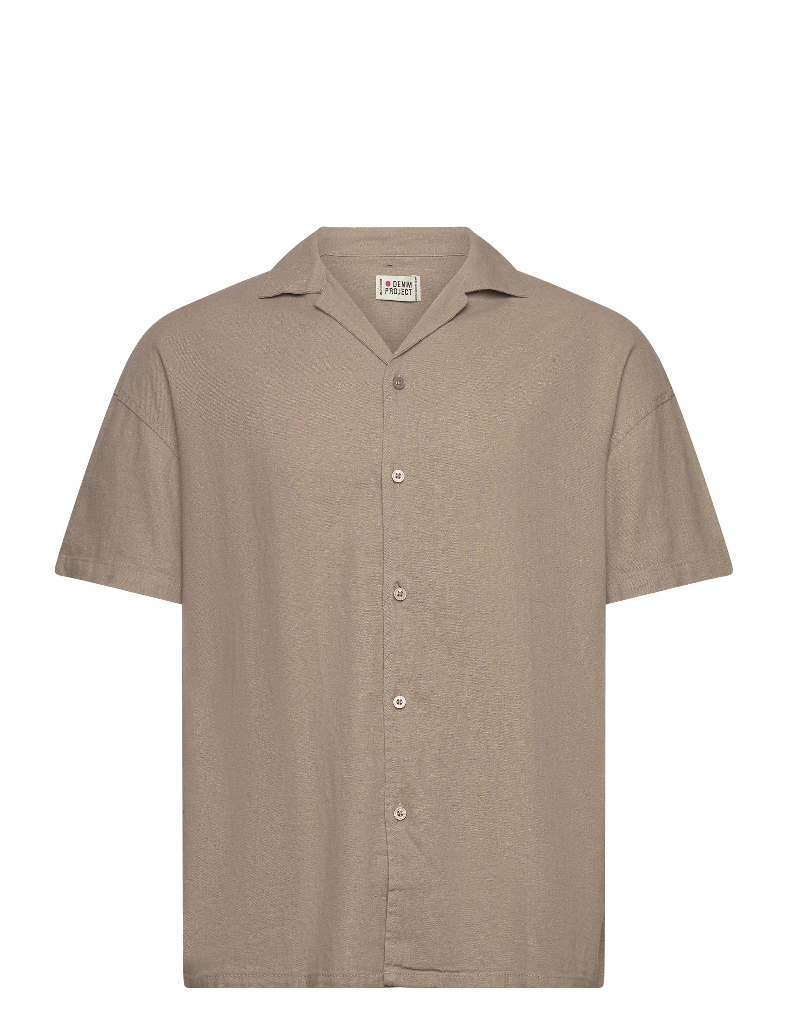 DENIM PROJECT Dp Linen Blend Shirt Beige - M - Herren