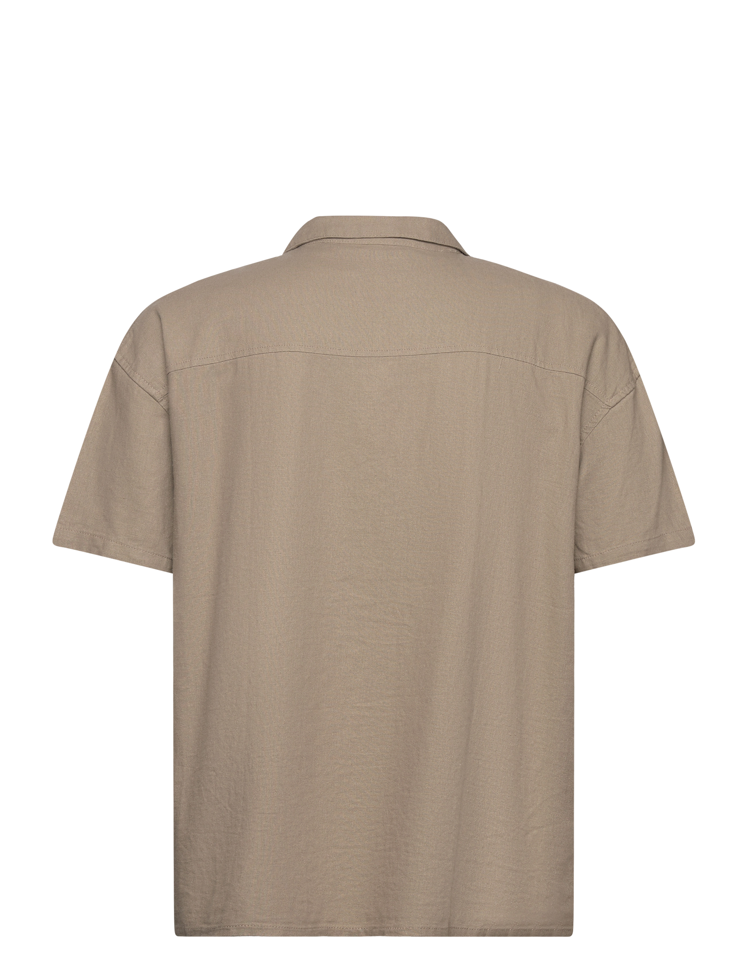 Denim Project - DP Linen Blend Shirt - roasted cashew - 2