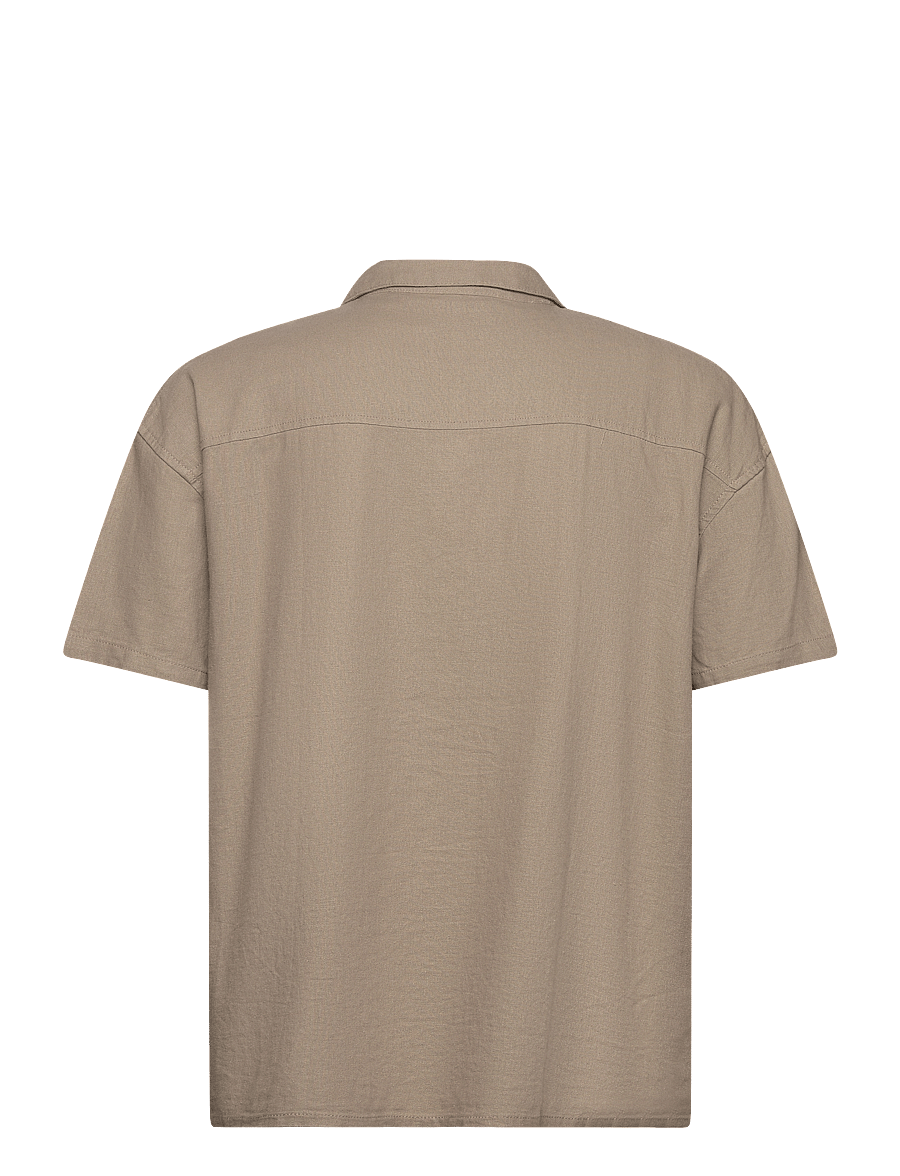 Denim Project - DP Linen Blend Shirt - roasted cashew - 2