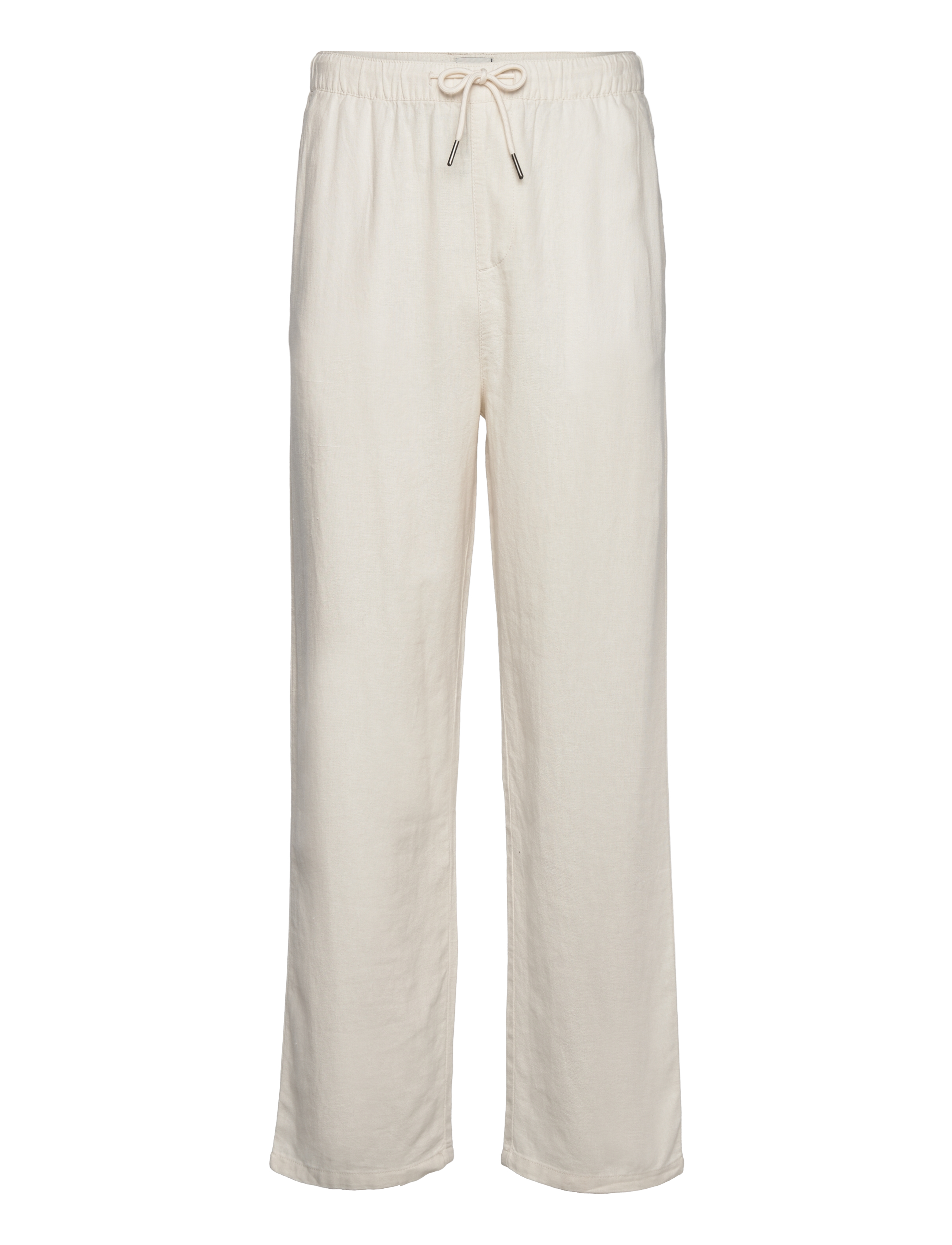 Denim Project DP Baggy Linen Blend Pants - Kläder - JET STREAM / beige