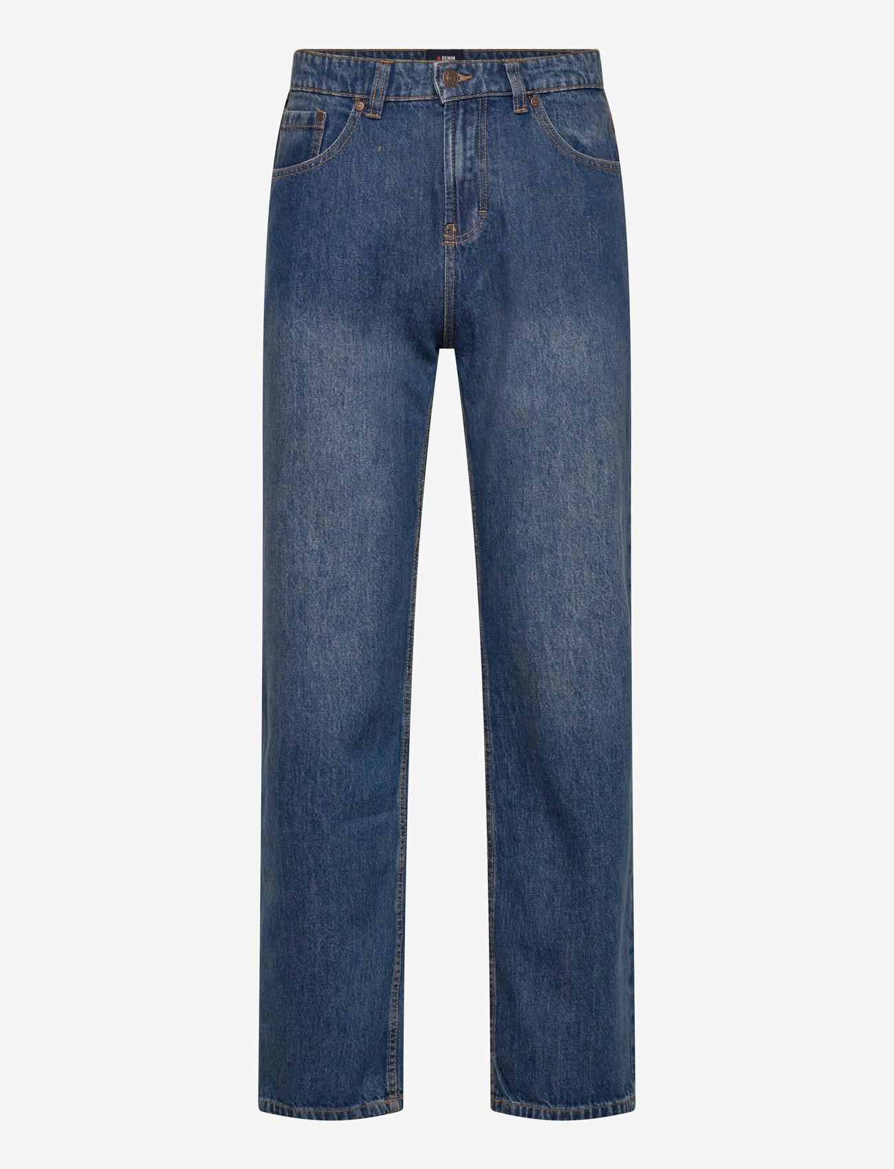 Denim Project - DP MR. LOOSE - bukser & jeans - 317 blue denim wash l34 - 0