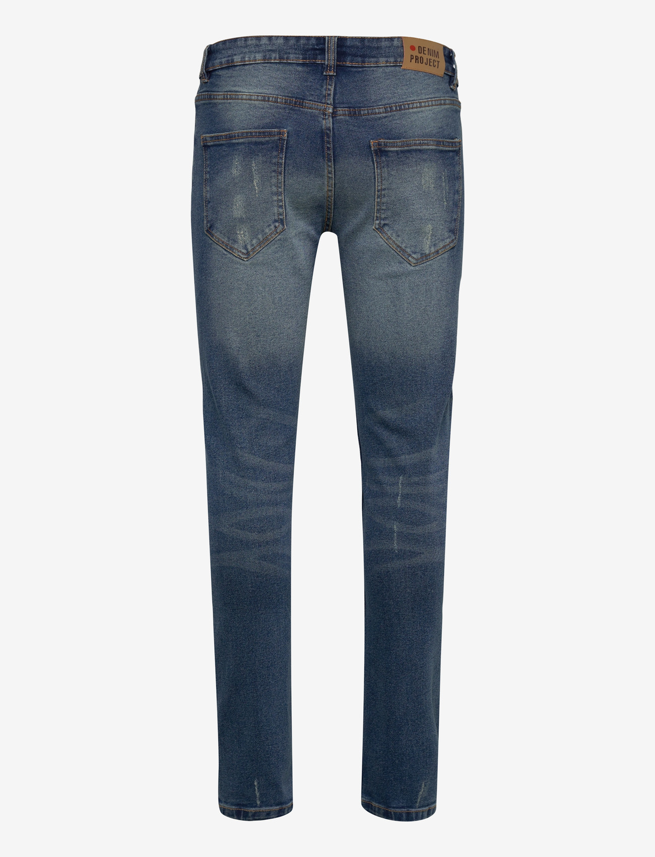 Denim Project - DP MR. RED DESTROY - bukser & jeans - 076 dark blue destroy l34 - 2