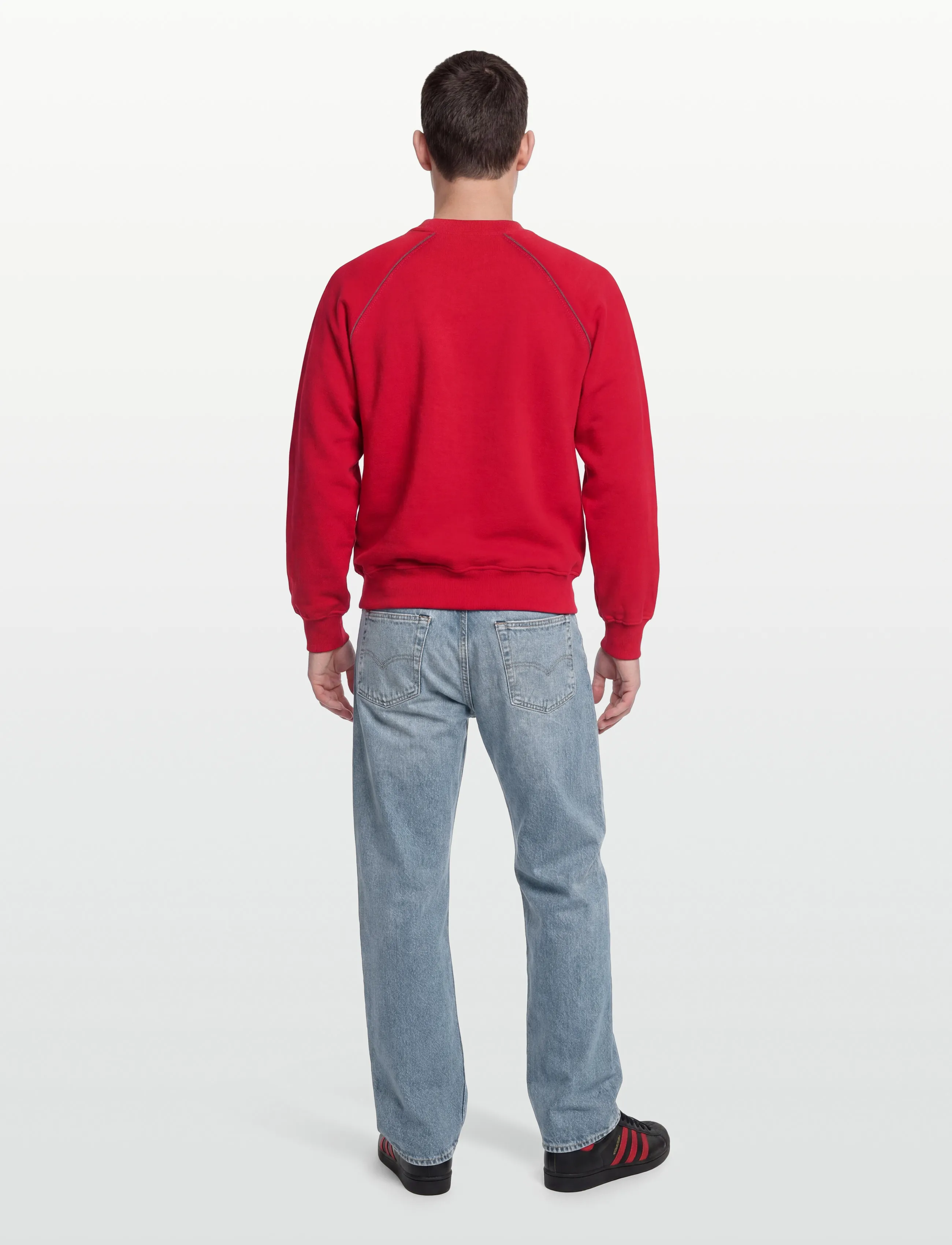 Denim Project - DP JAMES NEW SWEAT CREW NECK - laveste priser - 232 high red - 4