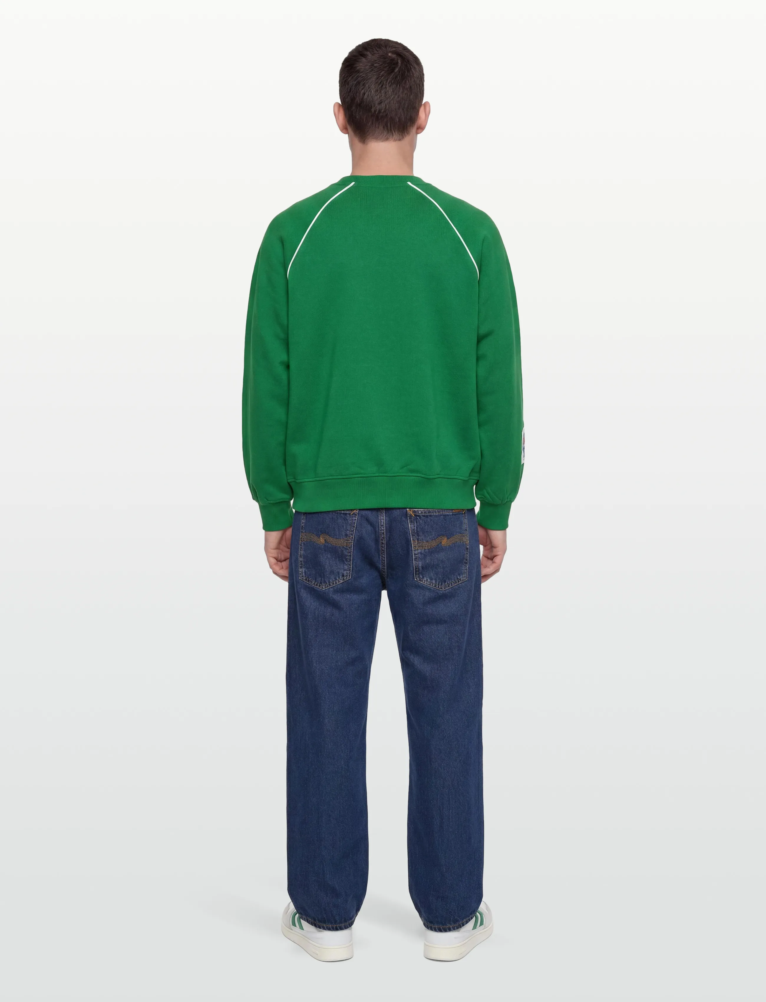 Denim Project - DP JAMES CREW NECK - laveste priser - 510 bright green - 4
