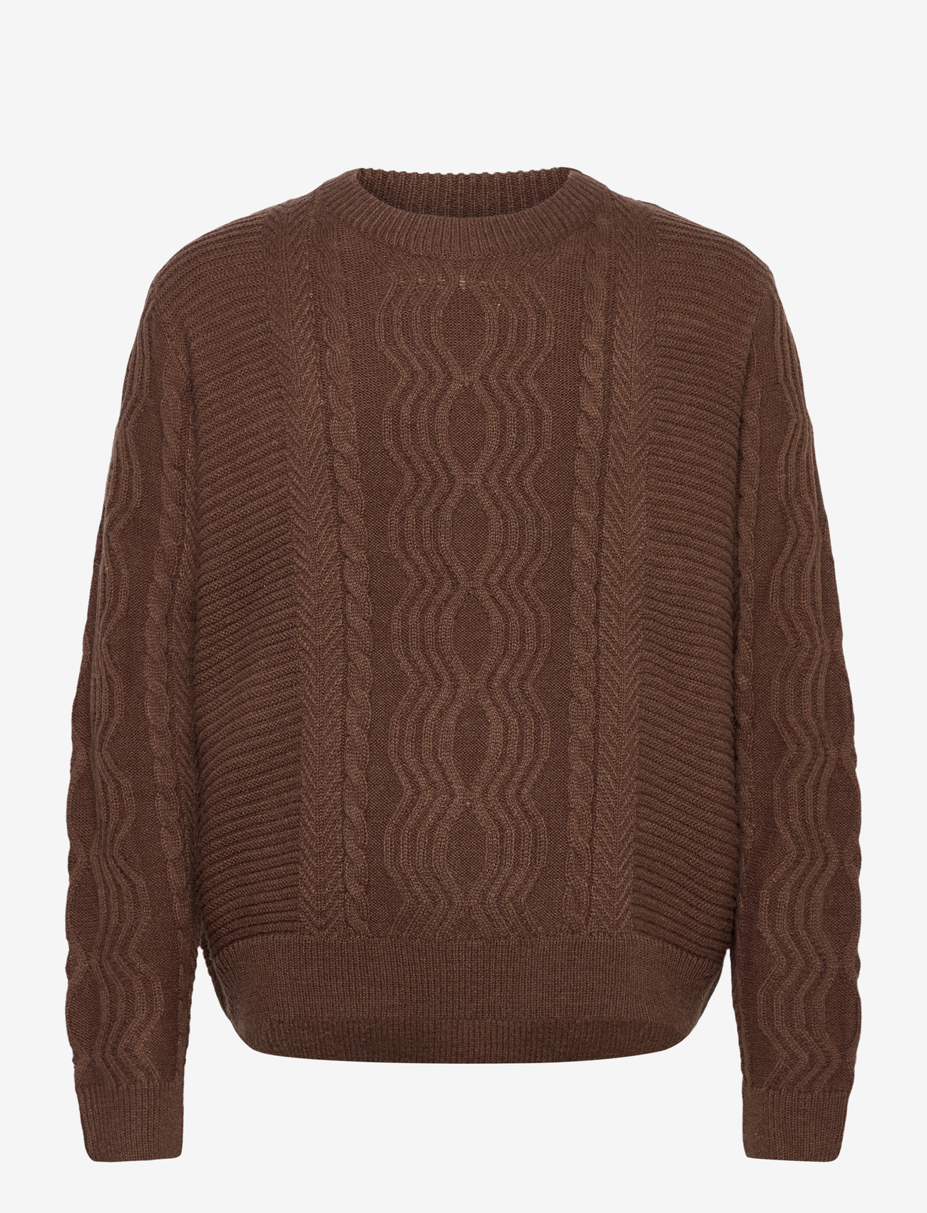 Denim Project - DP SEBASTIAN KNIT - laveste priser - 520 brown carafe - 1