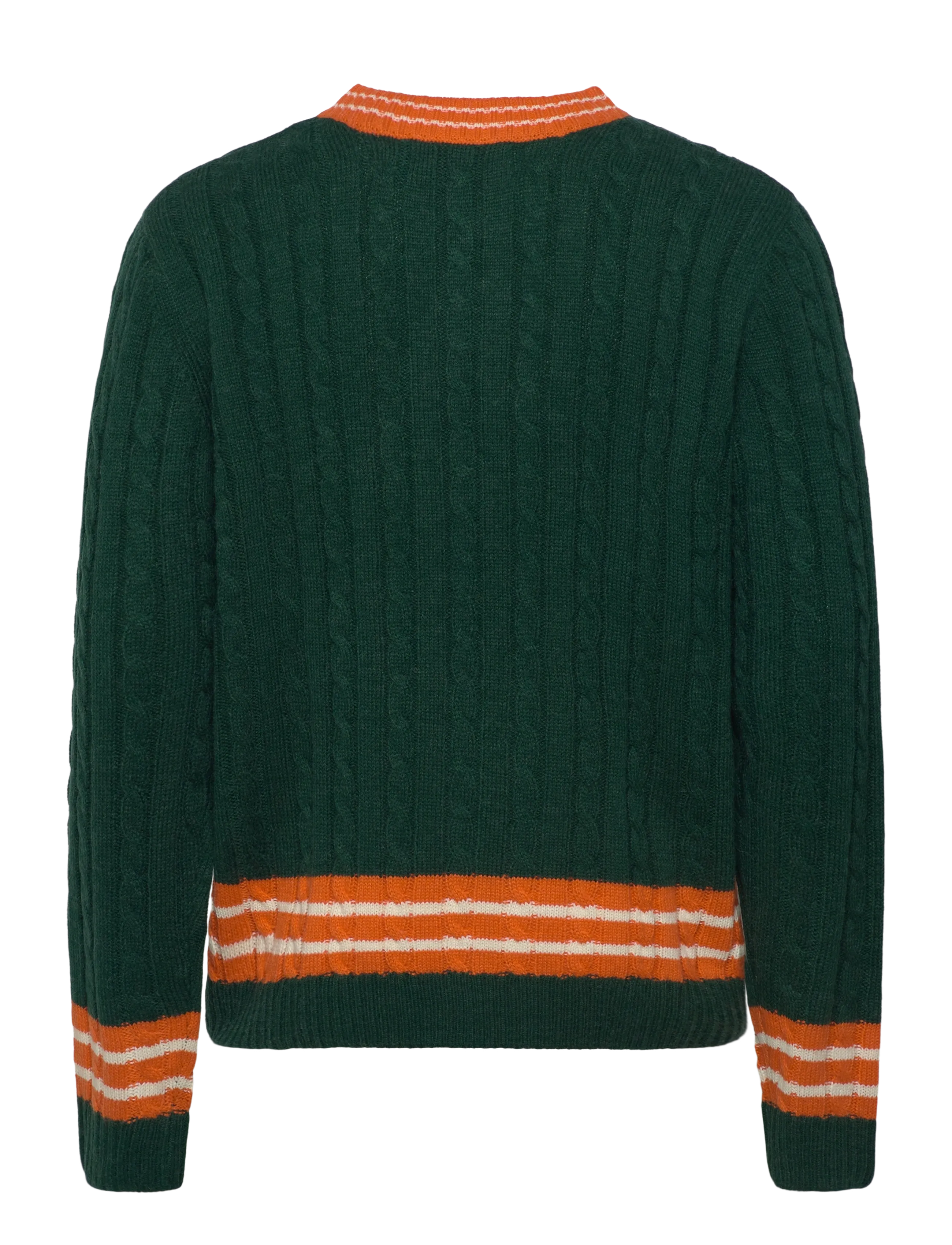 Denim Project - DP BRENTON V NECK KNIT - laveste priser - 511 dark green - 2