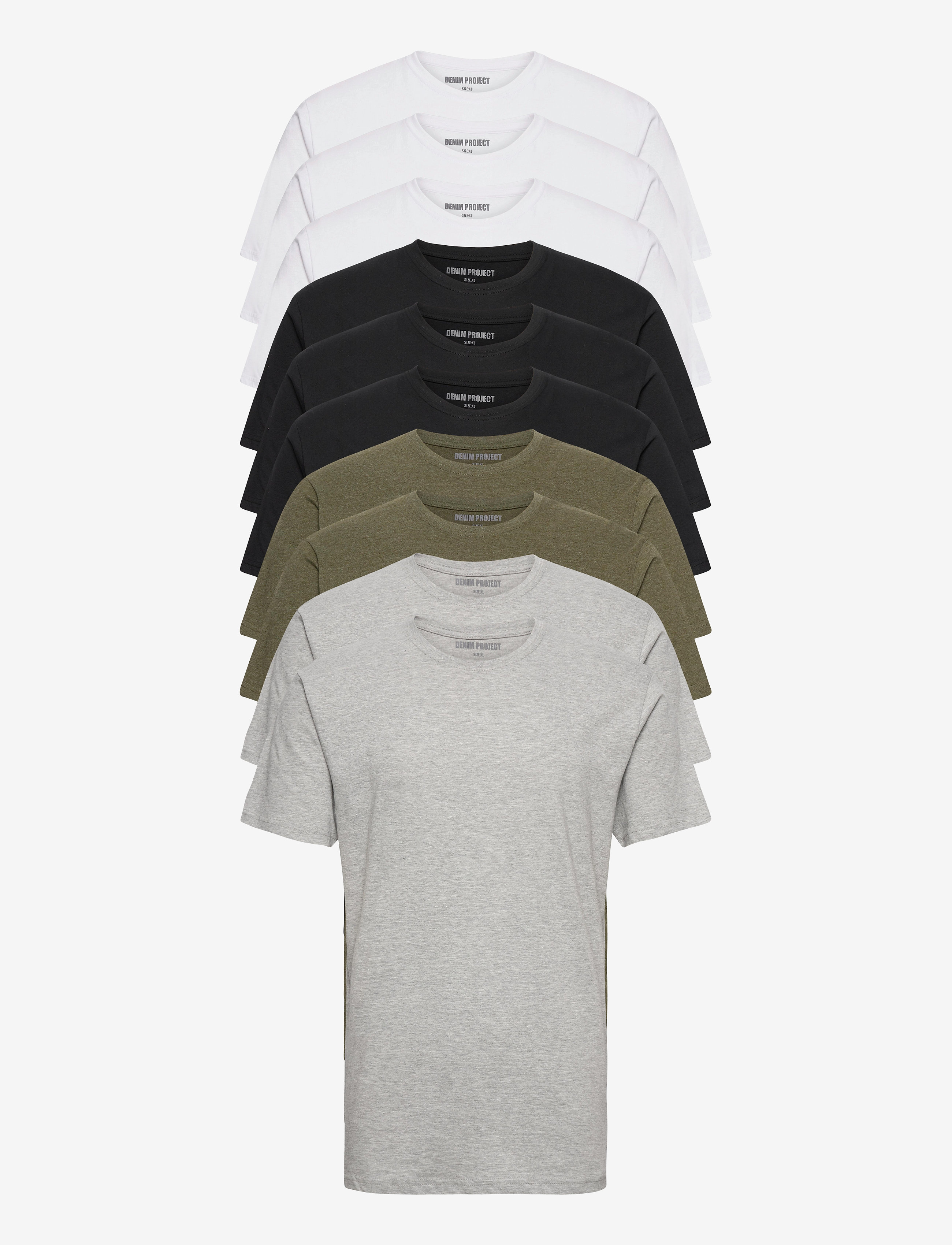 2XLGM 2X OLIVE NIGHT 3XWHITE 3X BLACK