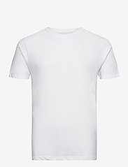 Denim project - 10 Pack T-SHIRT - basic t-shirts - 4xblack/ 3x white/ 3x light grey melange - 2