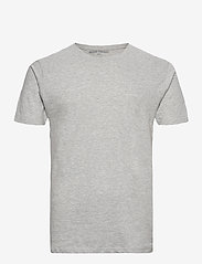Denim project - 10 Pack T-SHIRT - basic t-shirts - 4xblack/ 3x white/ 3x light grey melange - 4
