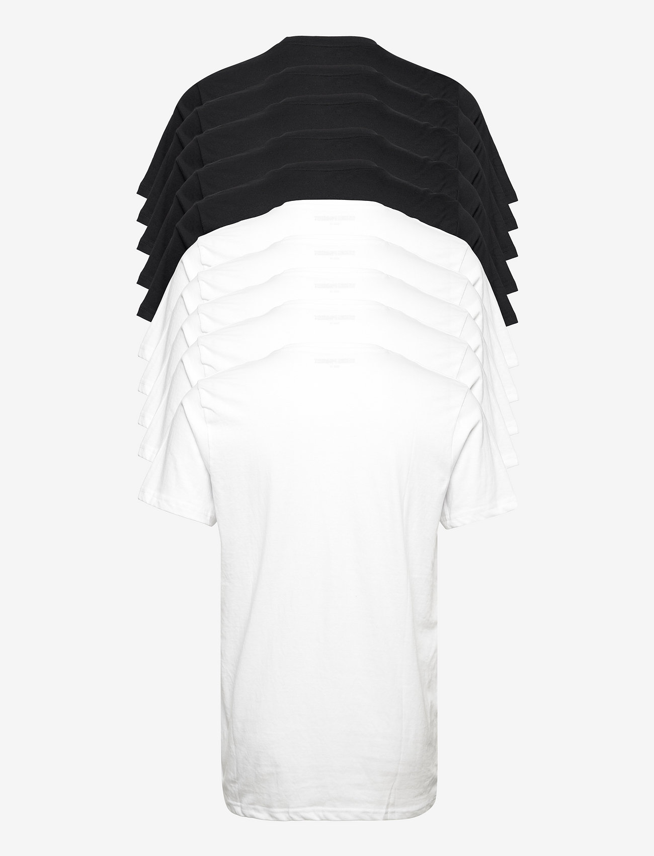 Denim Project - DP 10 Pack T-SHIRT - basic t-shirts - 5 black/ 5 white - 1