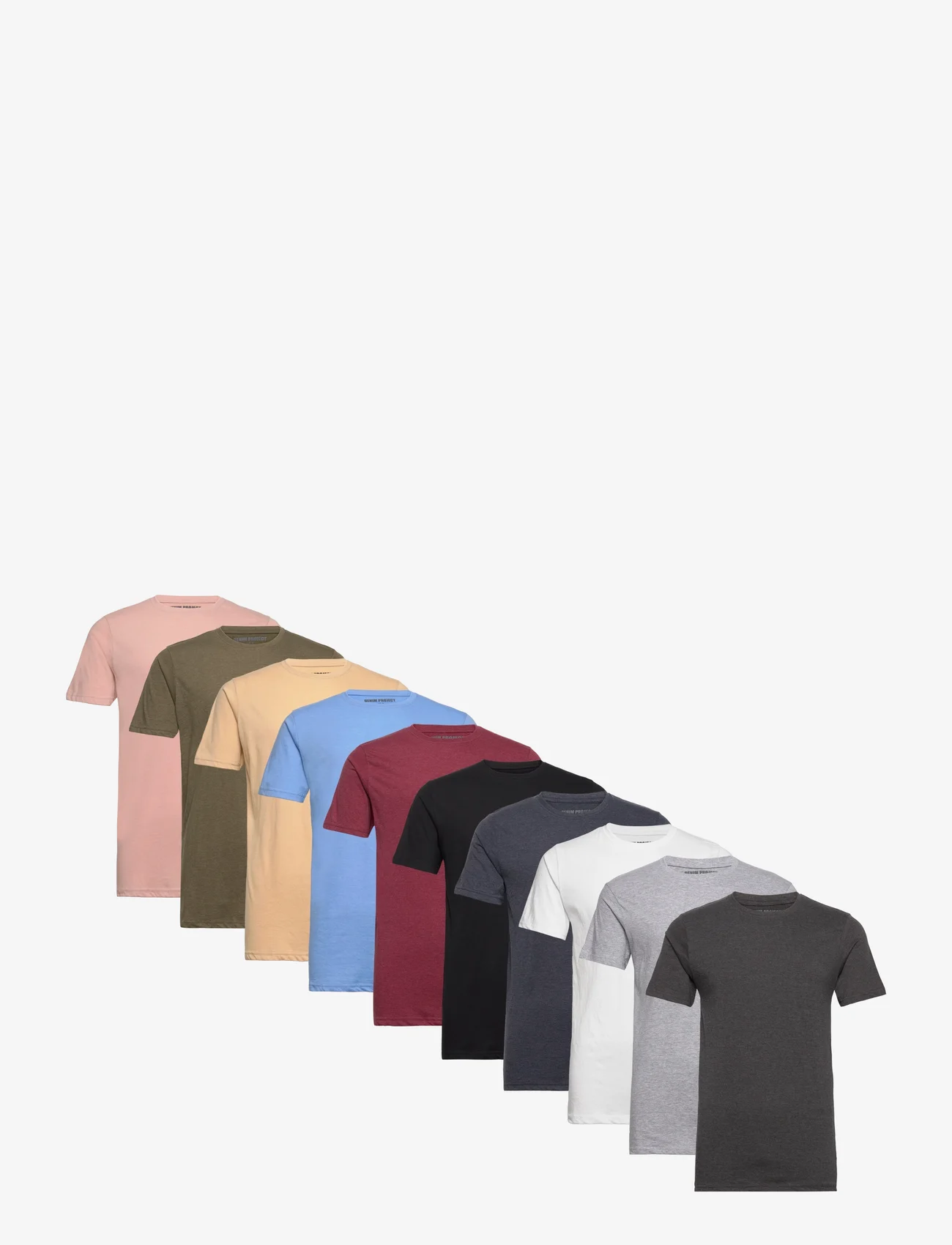 Denim project - 10 Pack T-SHIRT - laisvalaikio marškinėliai - multi - 0