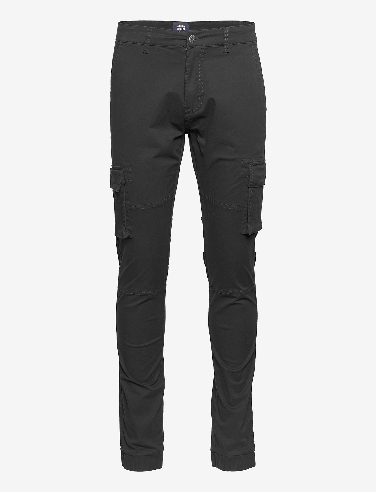 Denim Project - CARGO PANT - cargohose - black - 0