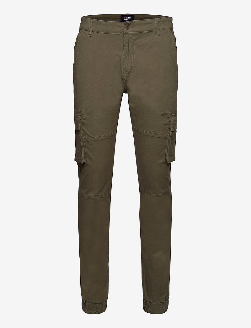 Denim Project - CARGO PANT - cargobukser - green - 1