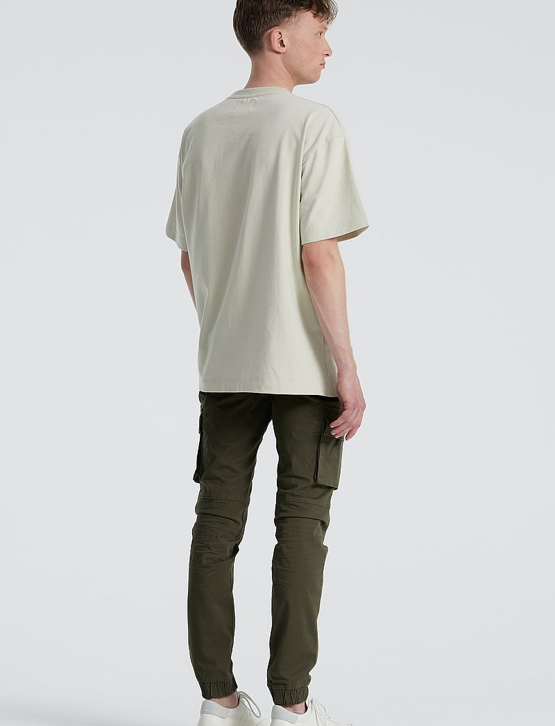 Denim Project - CARGO PANT - cargobukser - green - 3