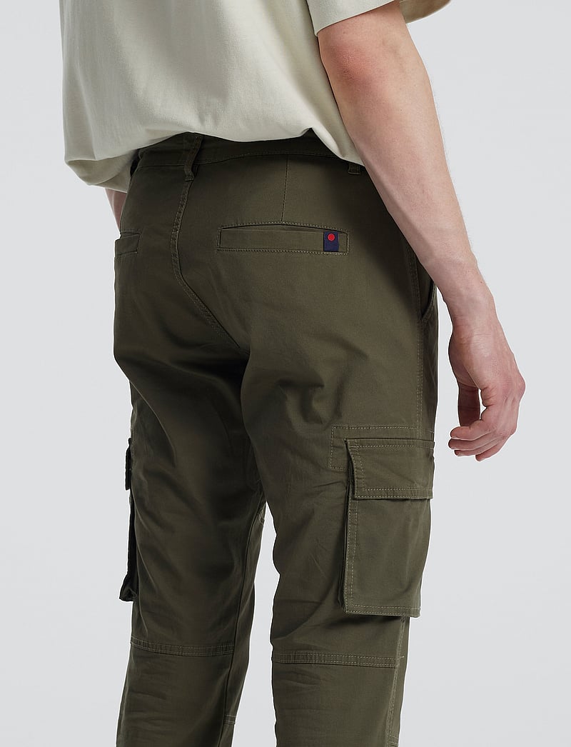 Denim Project - CARGO PANT - cargobukser - green - 4
