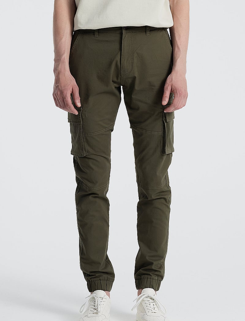 Denim Project - CARGO PANT - cargobukser - green - 5