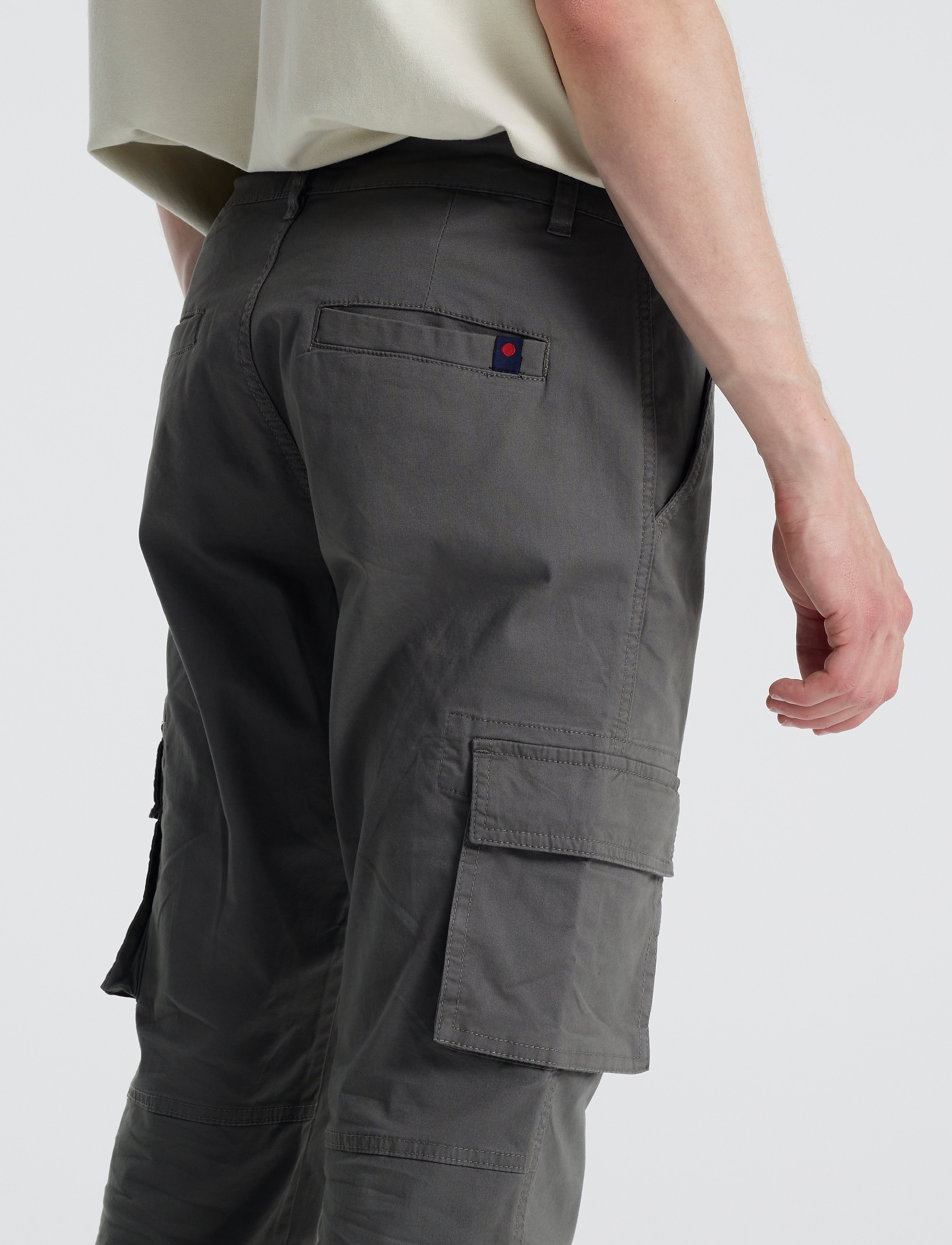 Denim Project - CARGO PANT - rudens drabužiai - 116 gunmetal - 4
