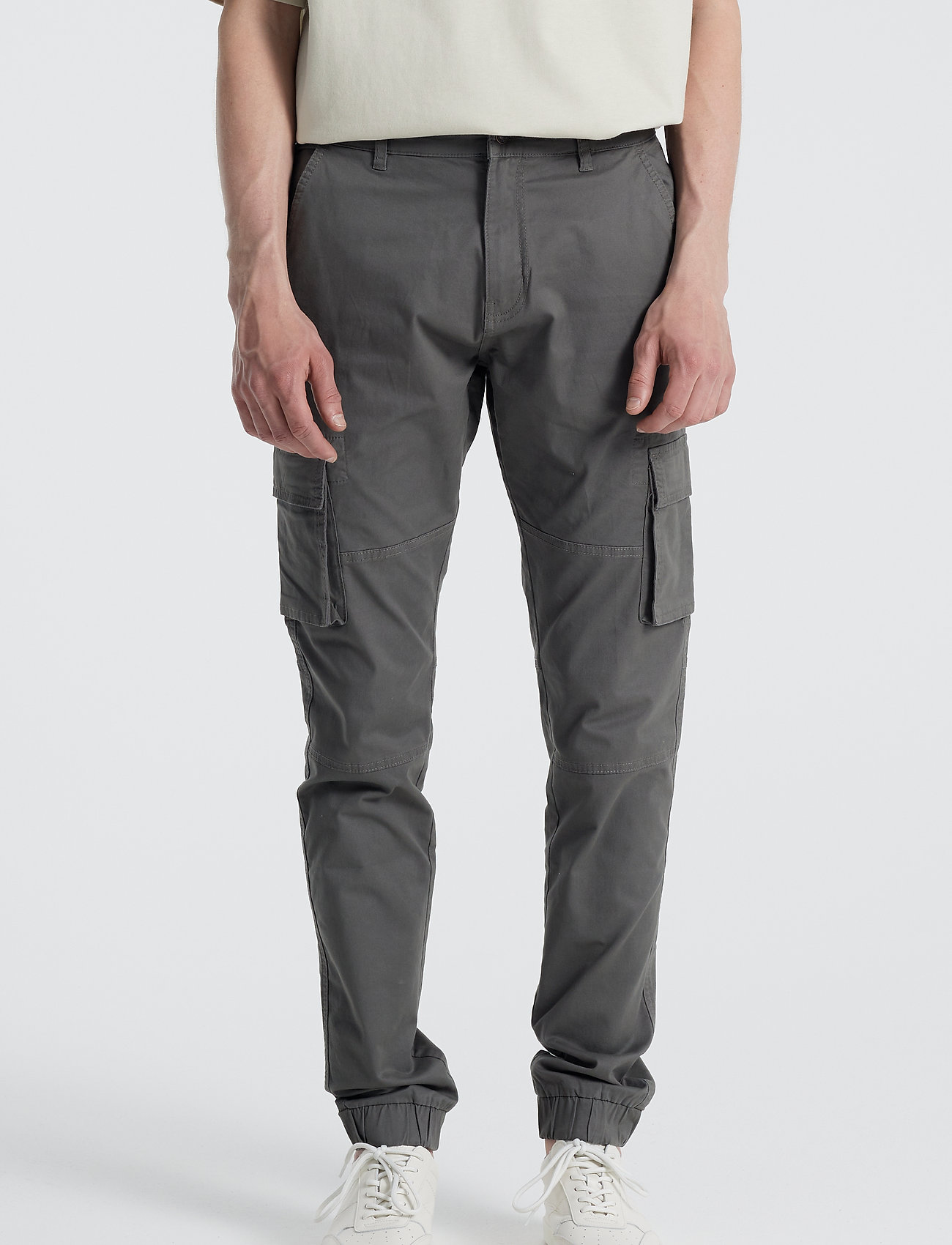 Denim Project - CARGO PANT - rudens drabužiai - 116 gunmetal - 5