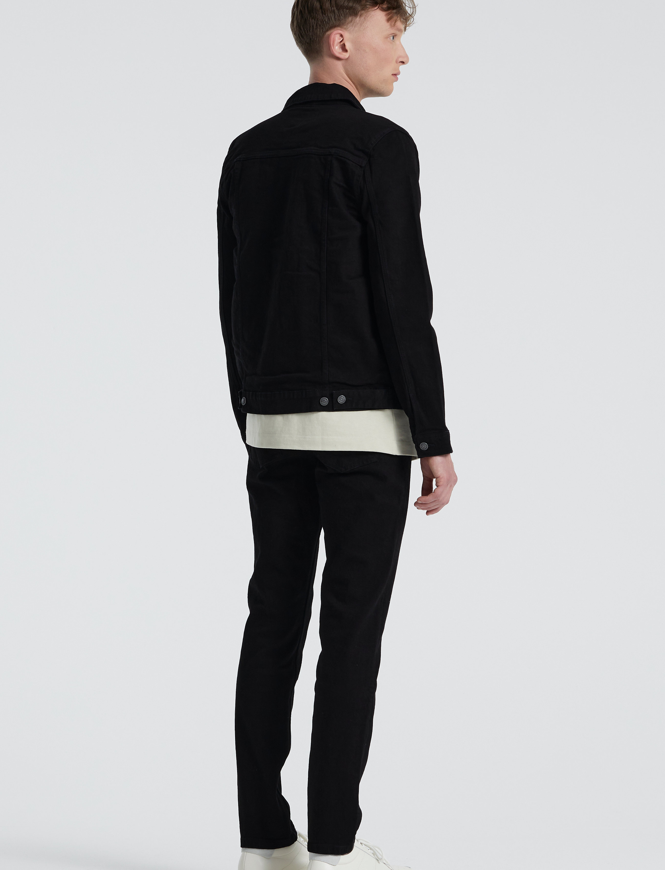 Denim Project - DP Kash Denim Jacket - frühlingsjacken - black - 3