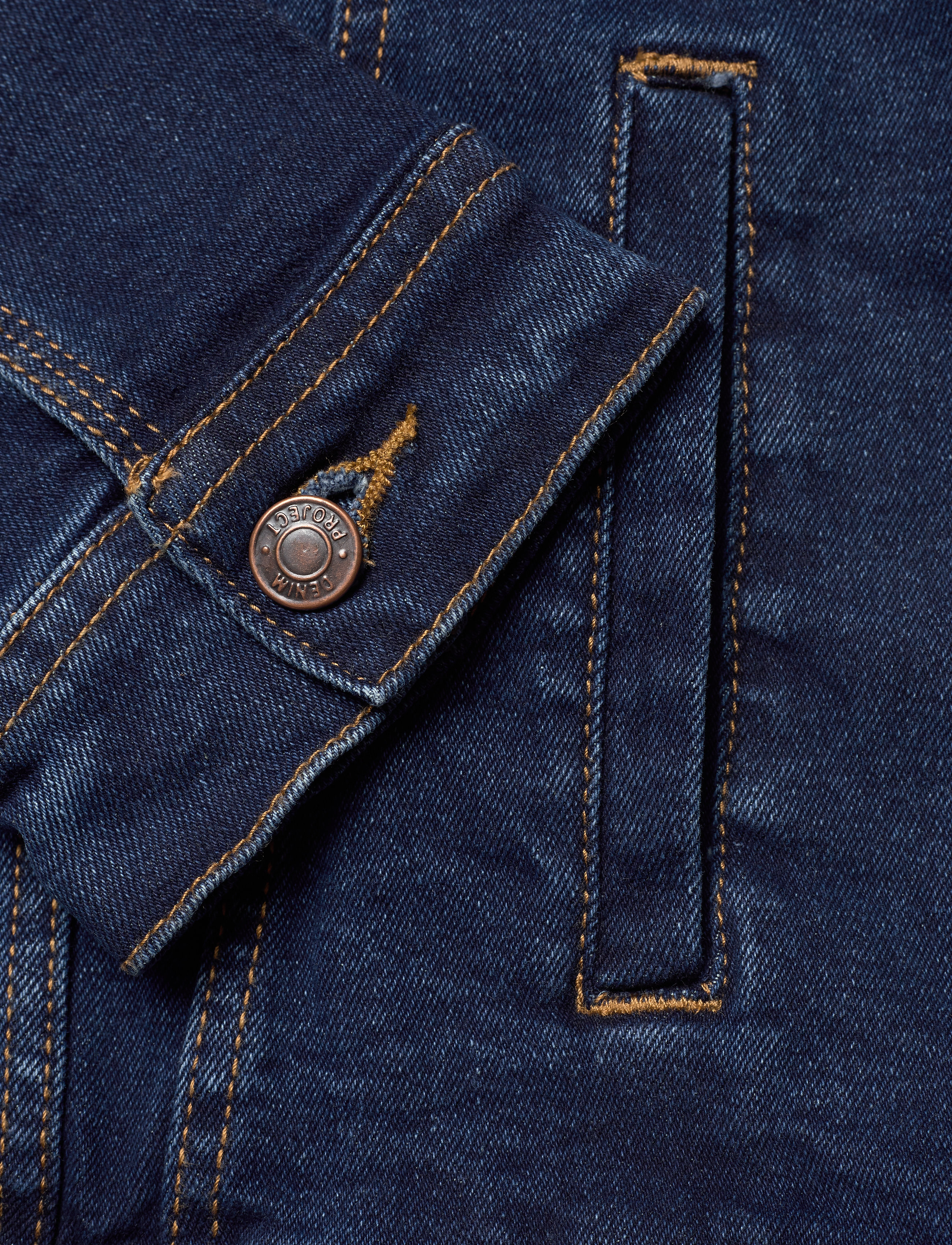 Denim Project - DP Kash Denim Jacket - kevättakit - dark blue - 3