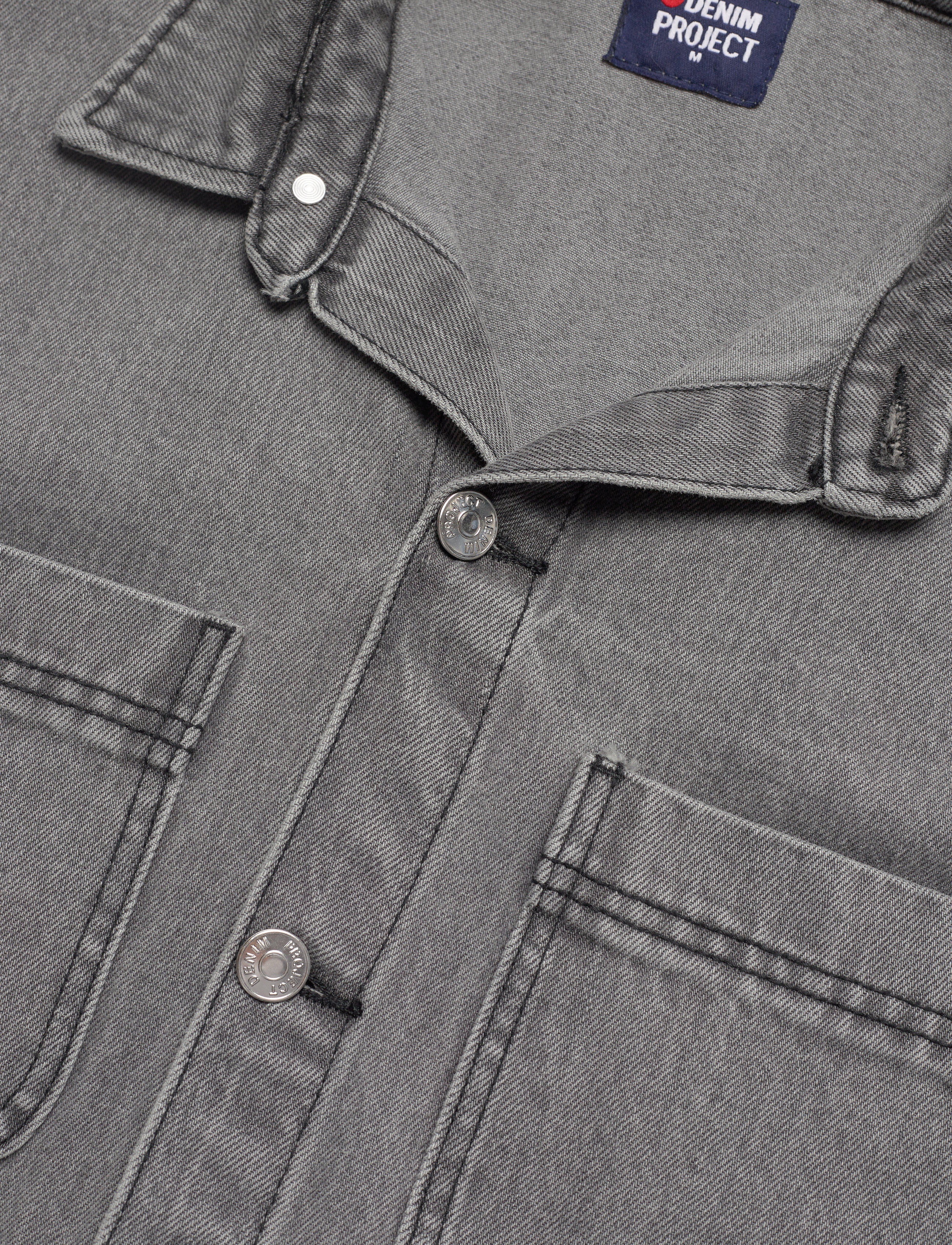 Denim Project - Denim Overshirt - miesten - 005 dark stone - 5