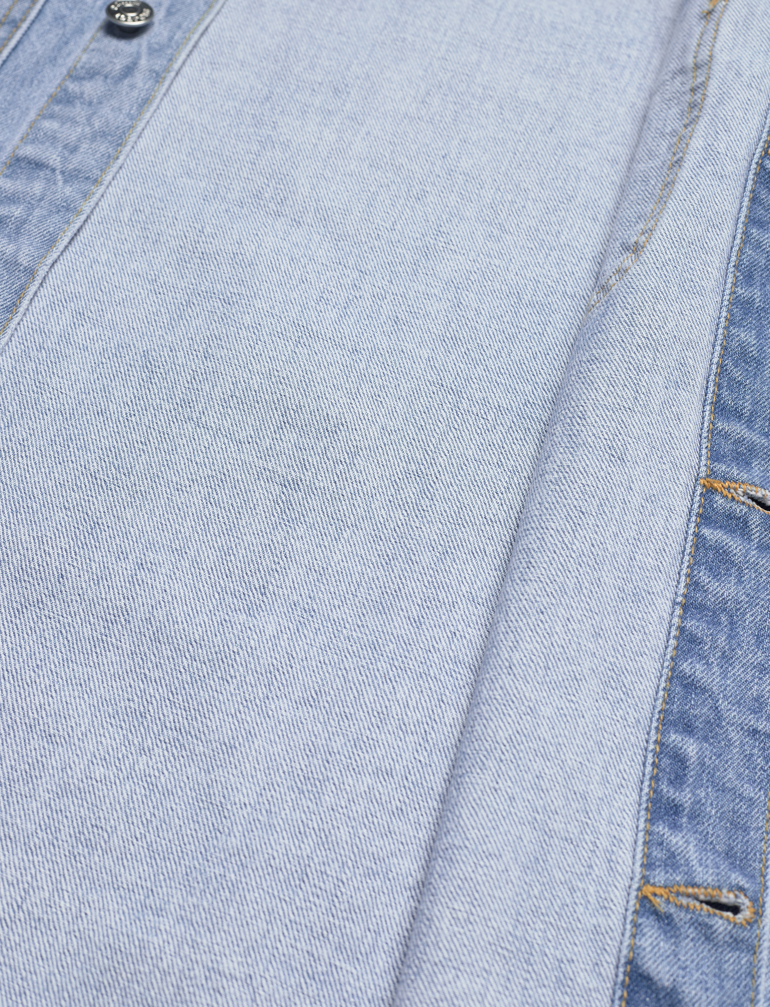 Denim Project - Denim Overshirt - mænd - vintage light - 3
