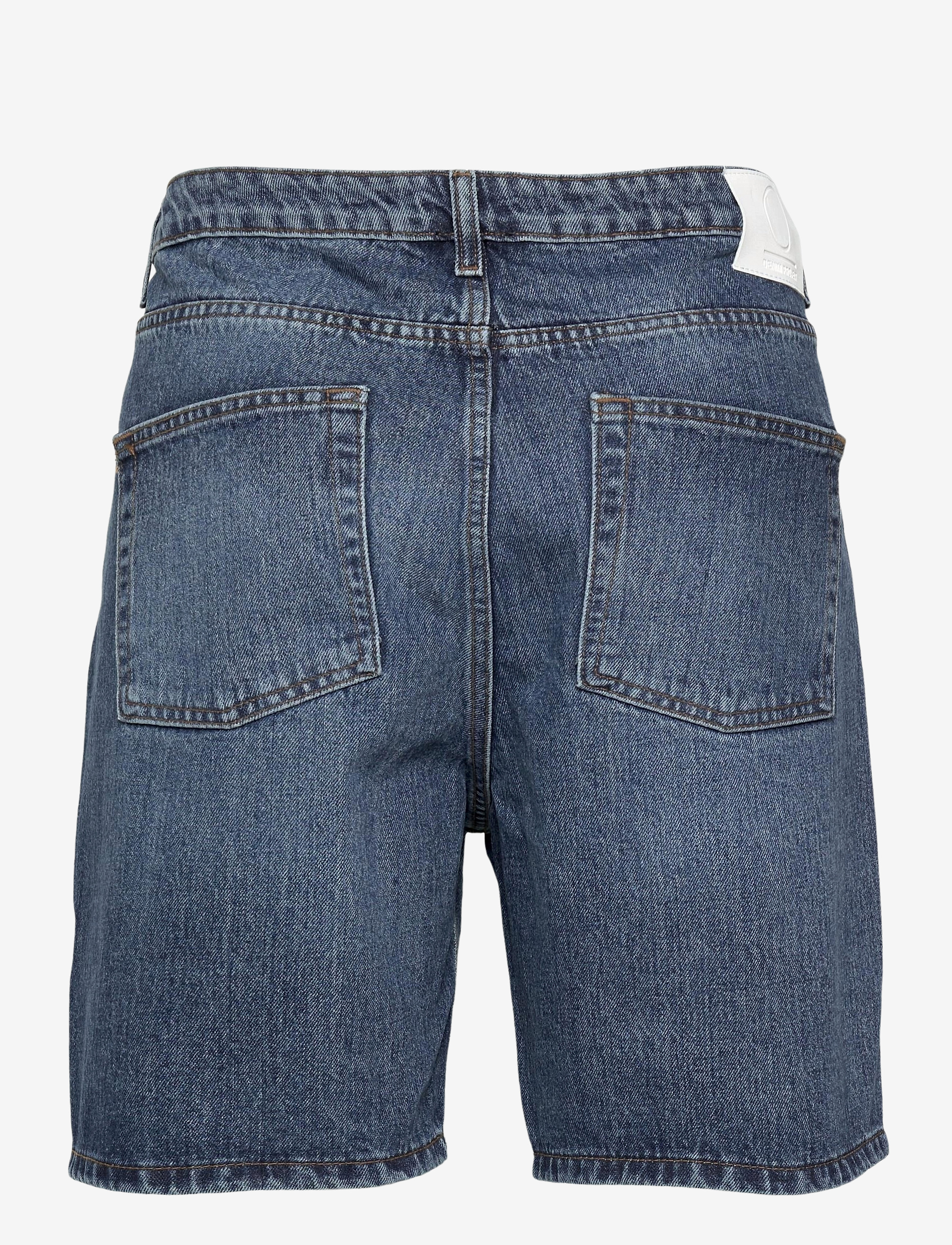 Denim Project - Classic Organic Dad Shorts - 128 dark wash - 2