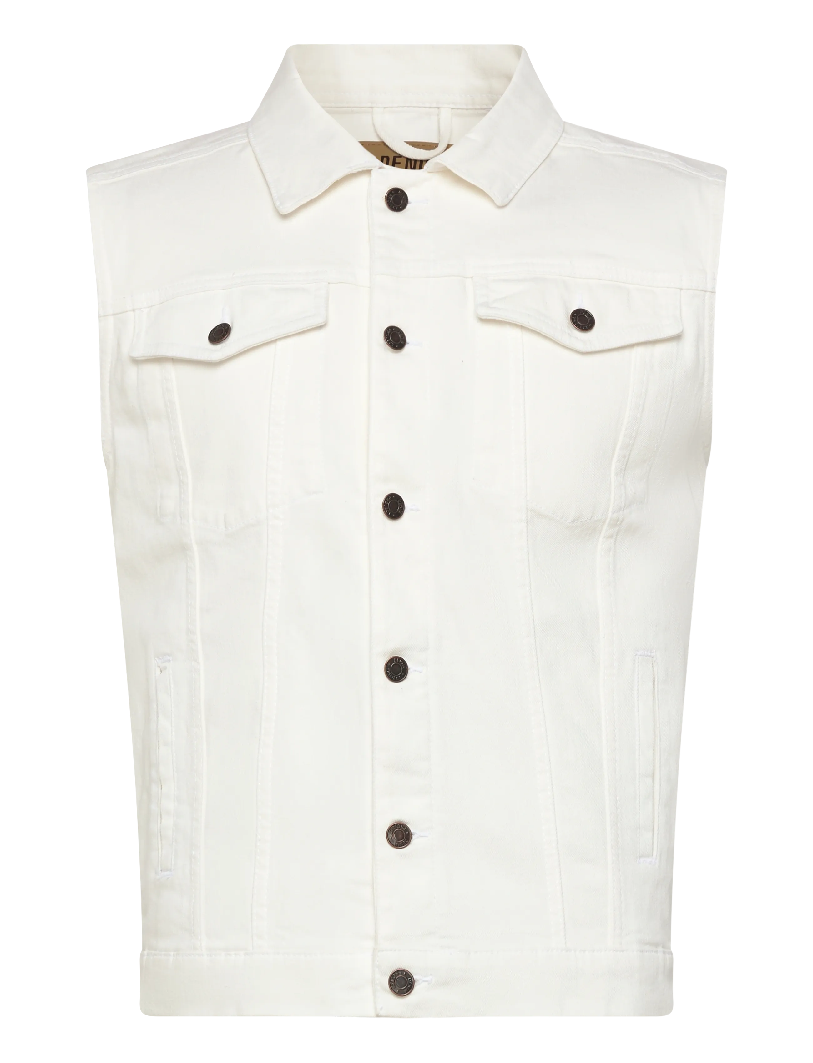 DENIM PROJECT Dp Kash Denim Vest Weiß - M - Herren