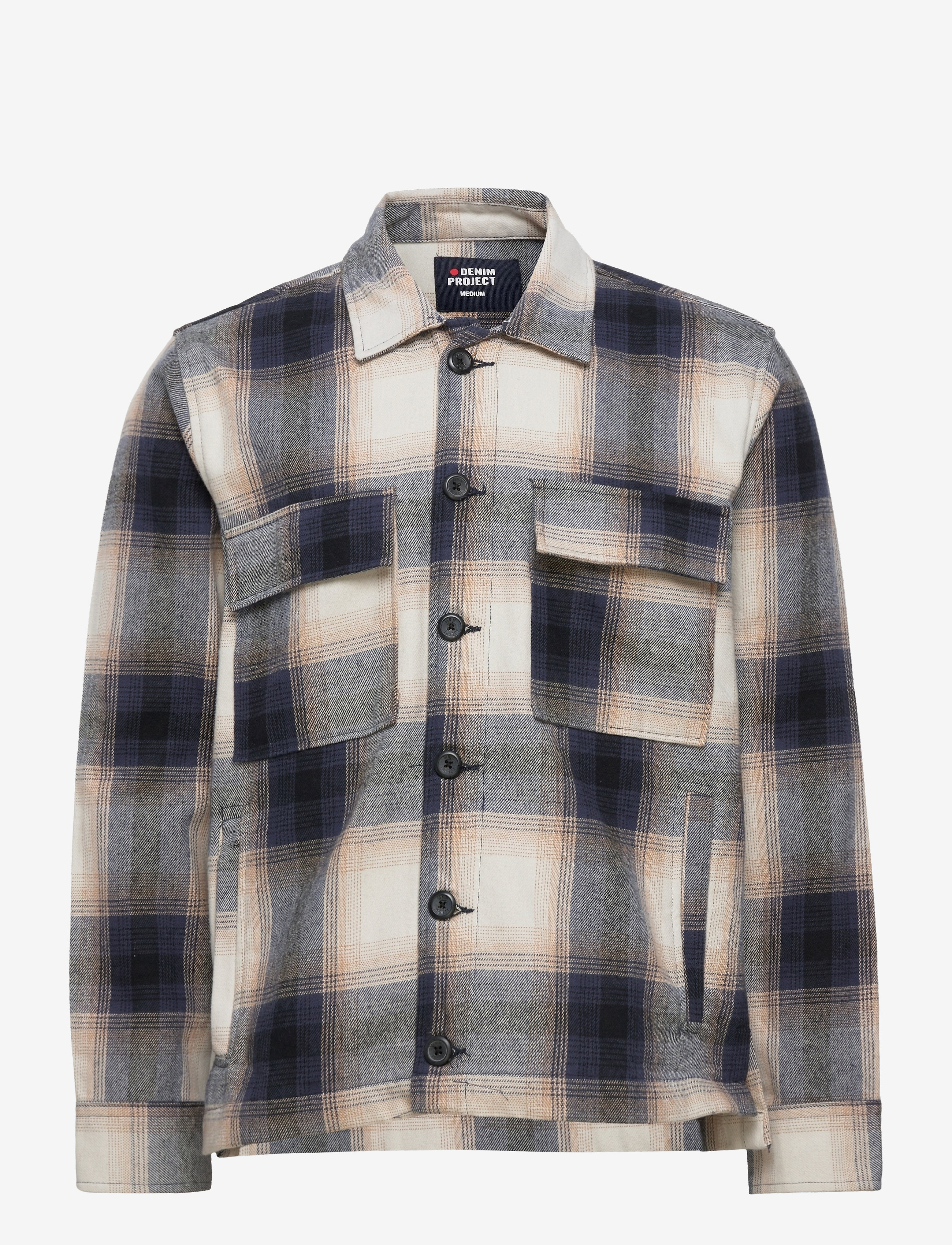 DP Check Pocket Jacket - CHECK 1 WHITE