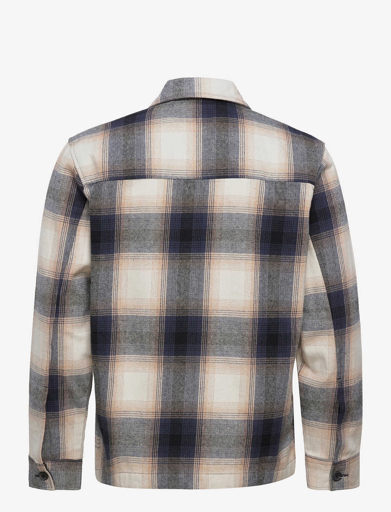 Denim Project - DP Check Pocket Jacket - efterårstøj - check 1 white - 1