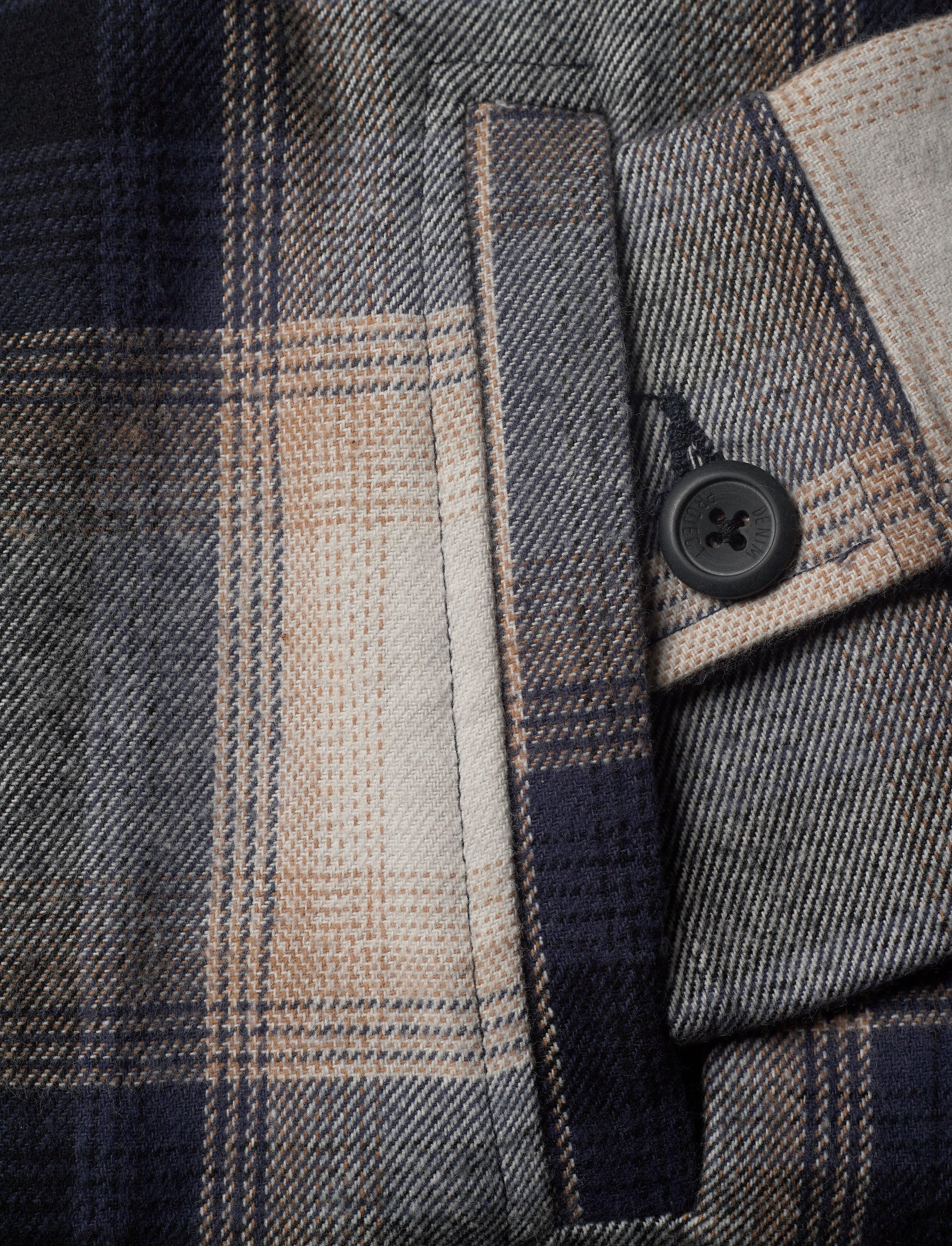 Denim Project - Check Pocket Jacket - miesten - check 1 white - 3