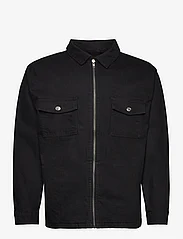 Denim project - DPZIP DENIM JACKET - spring jackets - black - 0