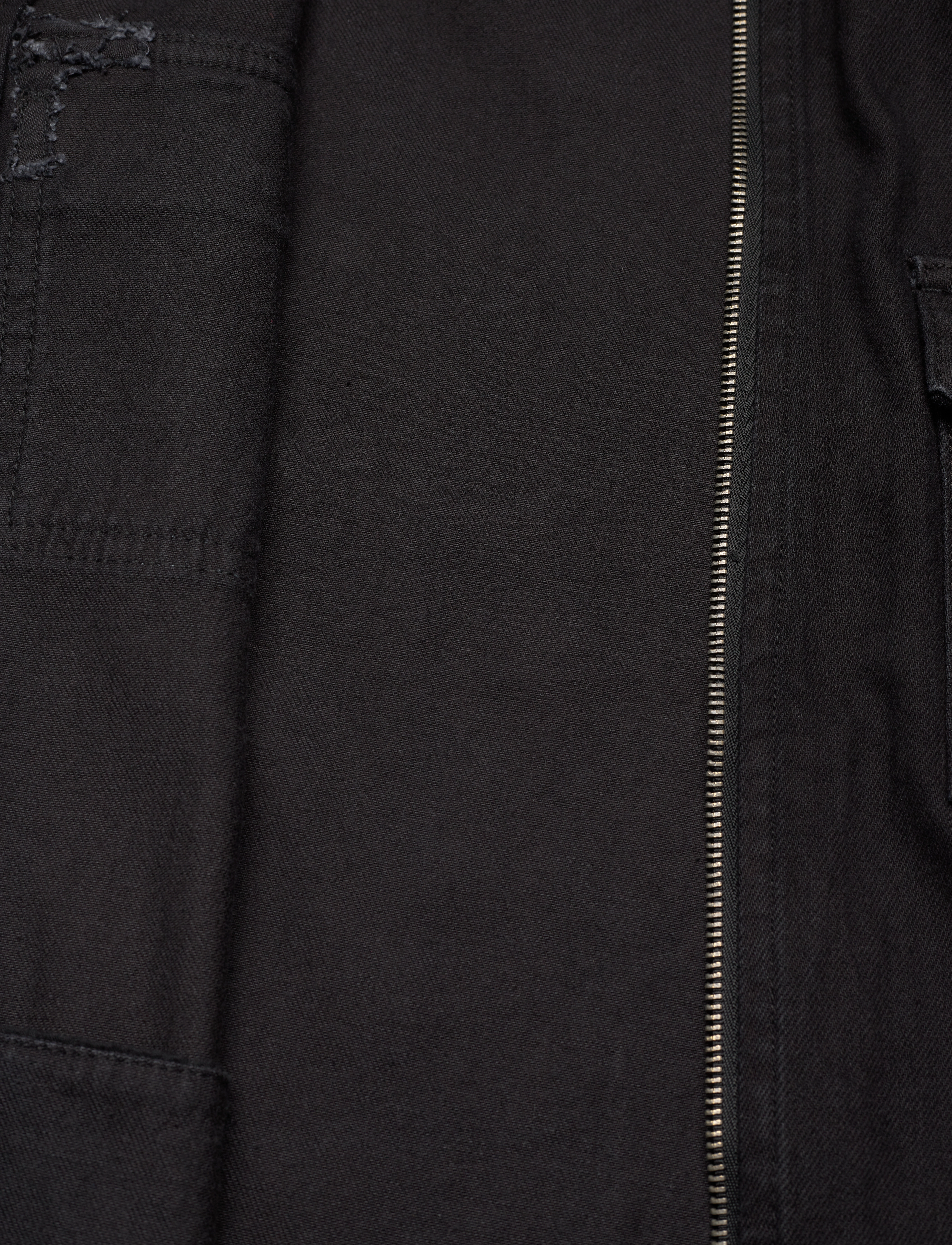 Denim project - DPZIP DENIM JACKET - black - 4