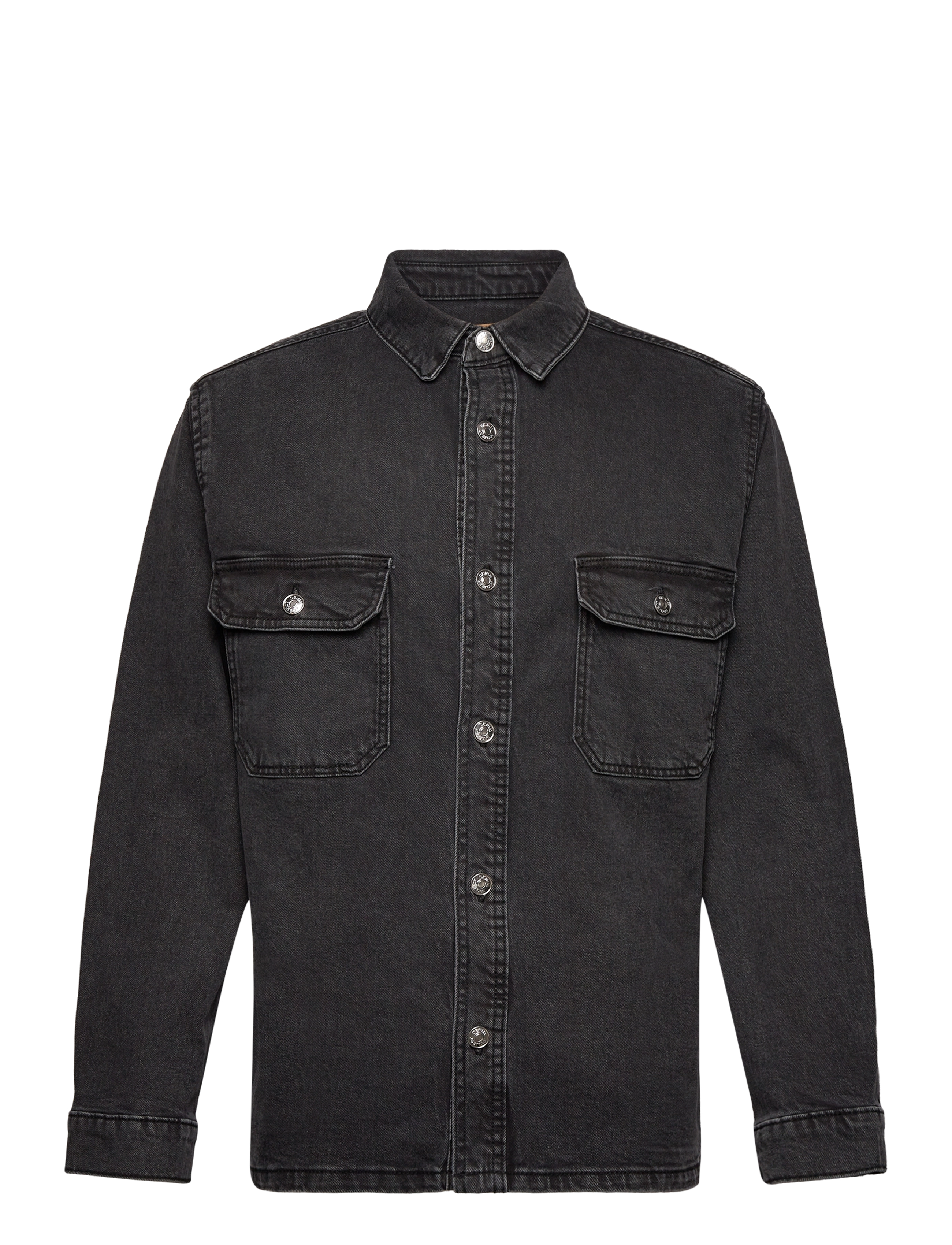 DPWORKER DENIM OVERSHIRT - BLACK