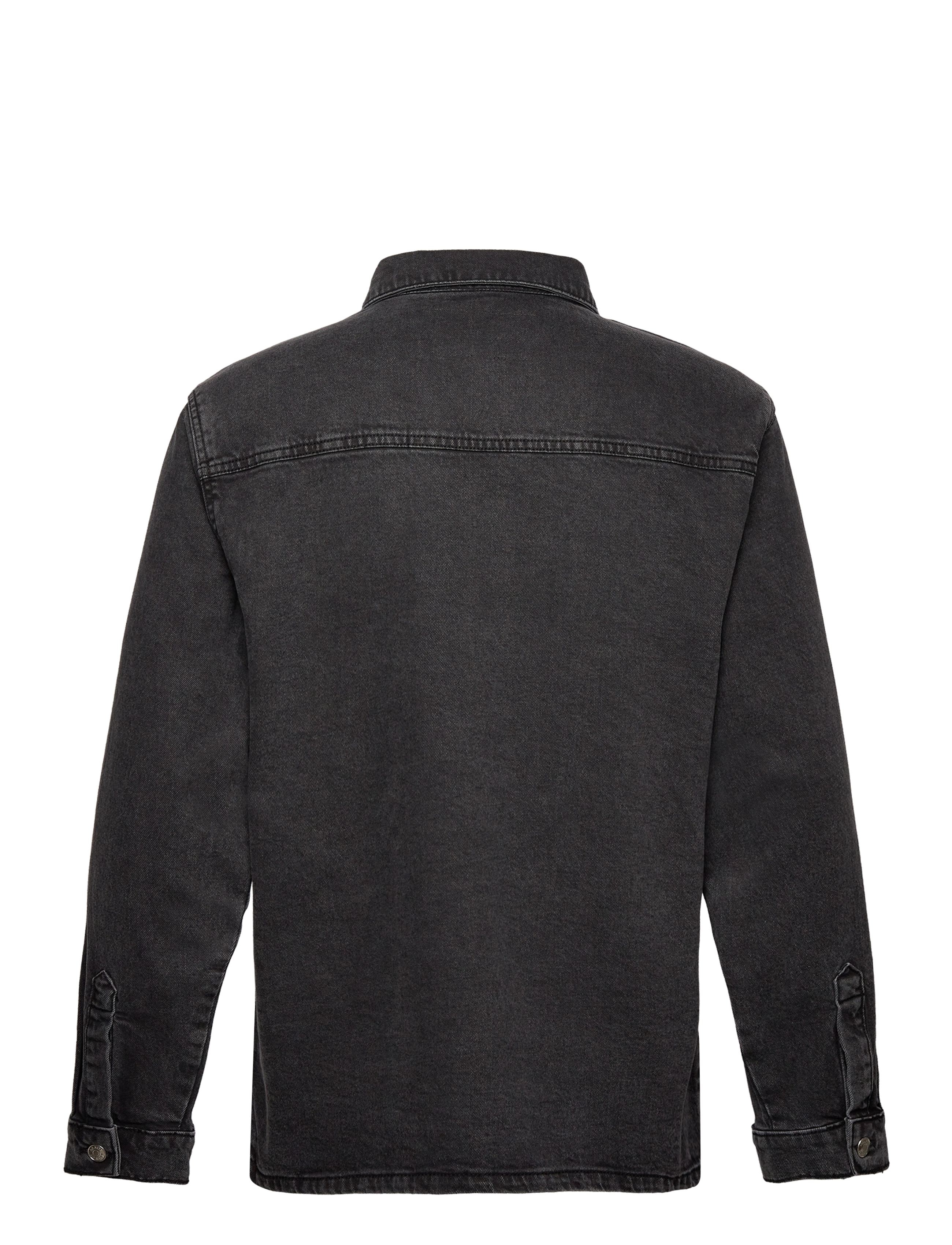 Denim project - DPWORKER DENIM OVERSHIRT - black - 1