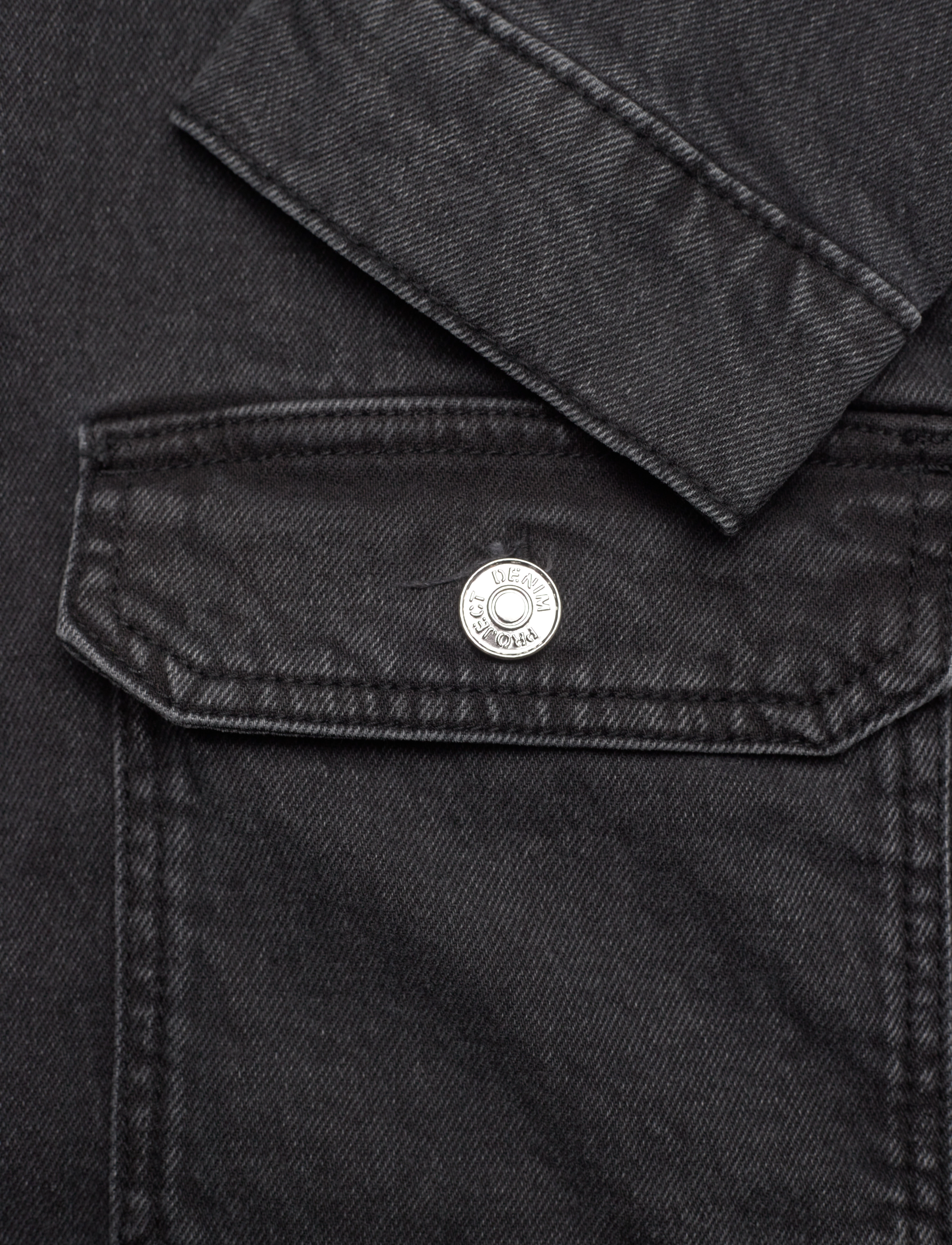 Denim project - DPWORKER DENIM OVERSHIRT - black - 3